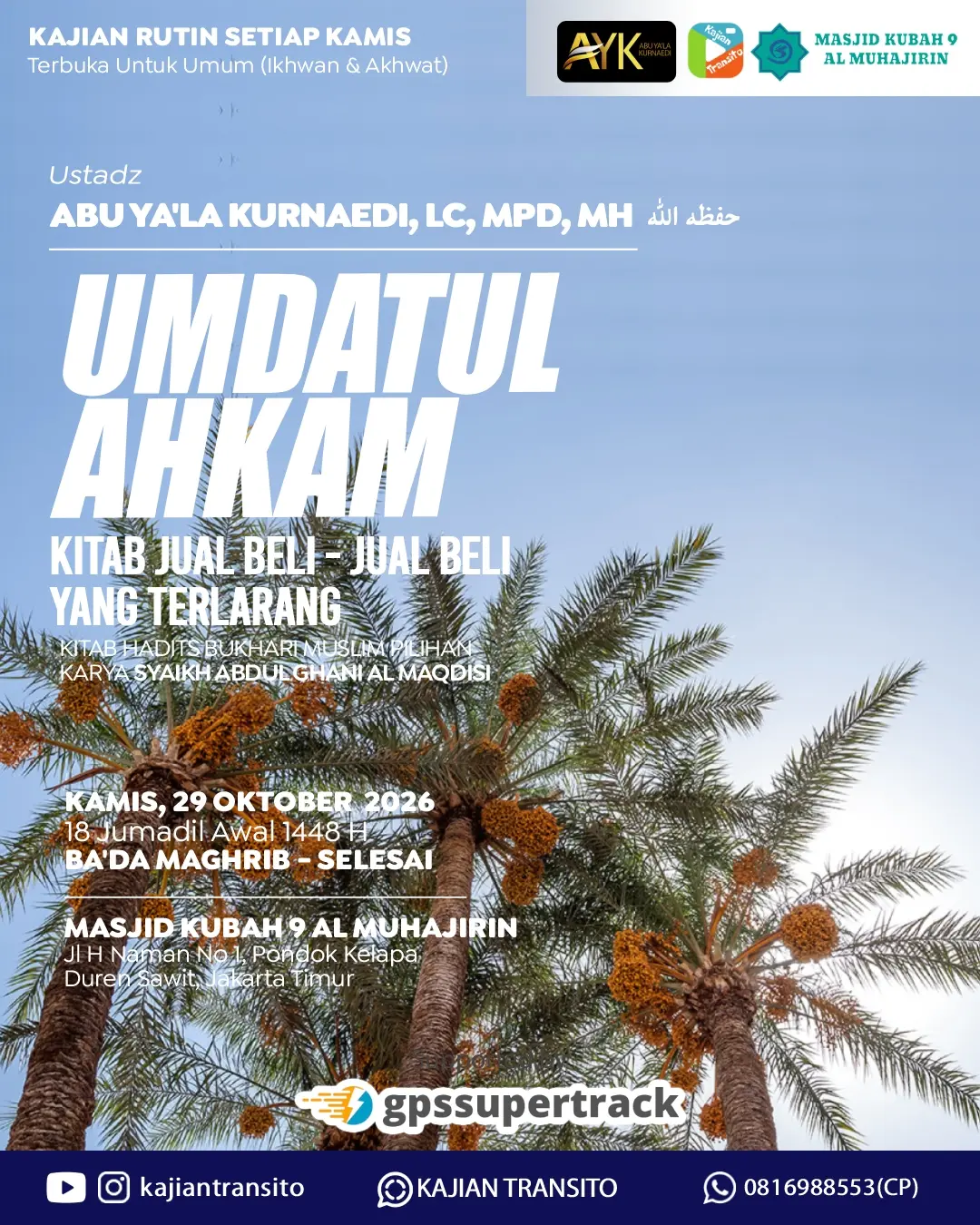 Poster asli dari @kajiantransito
