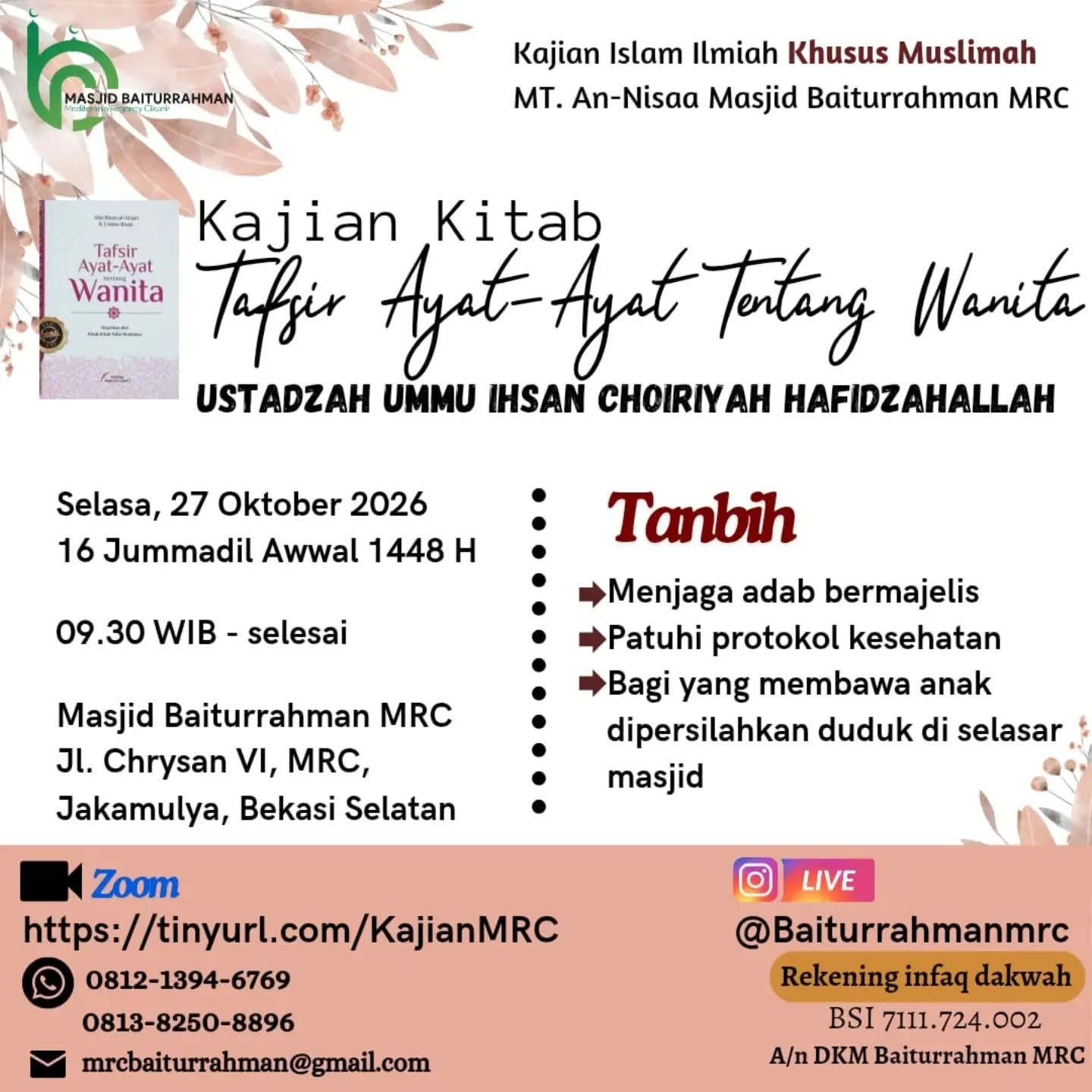 Poster asli dari @baiturrahmanmrc