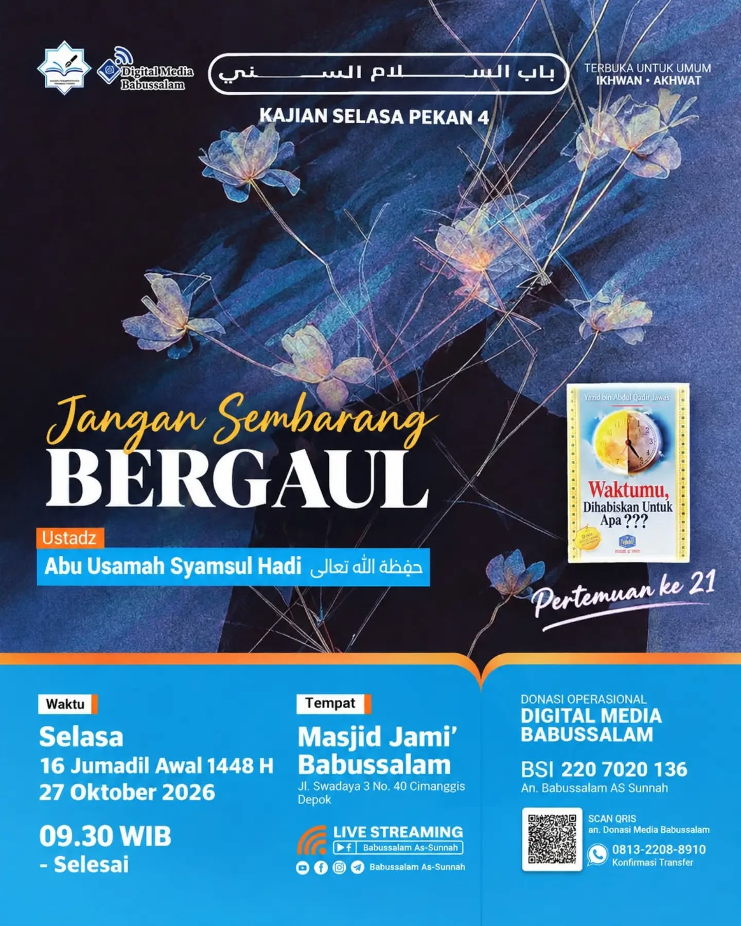 Poster asli dari @babussalam_assunnah