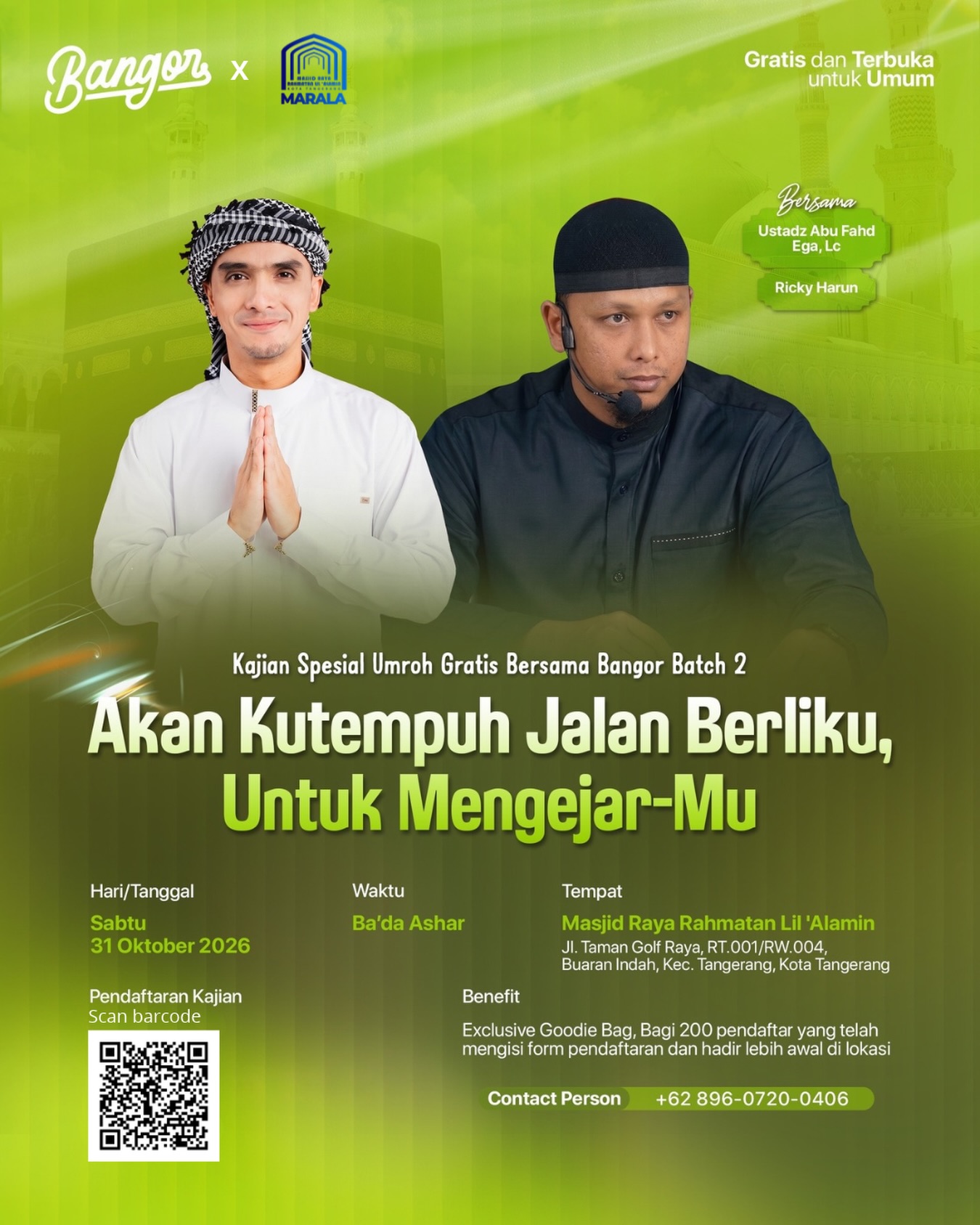 Poster asli dari @burgerbangor