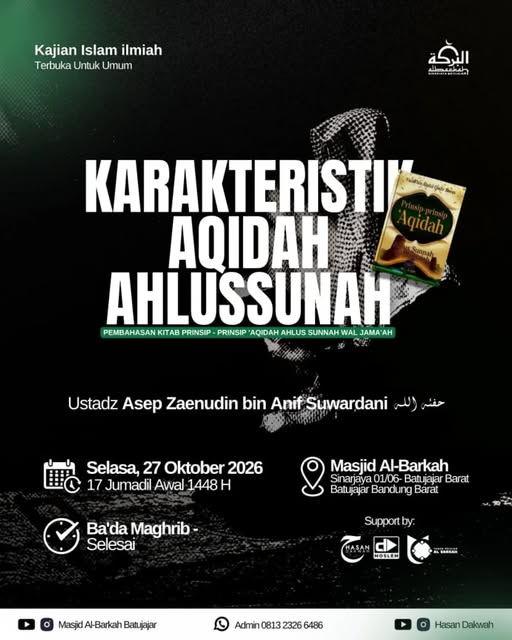 Poster asli dari @masjid_albarkah_batujajar