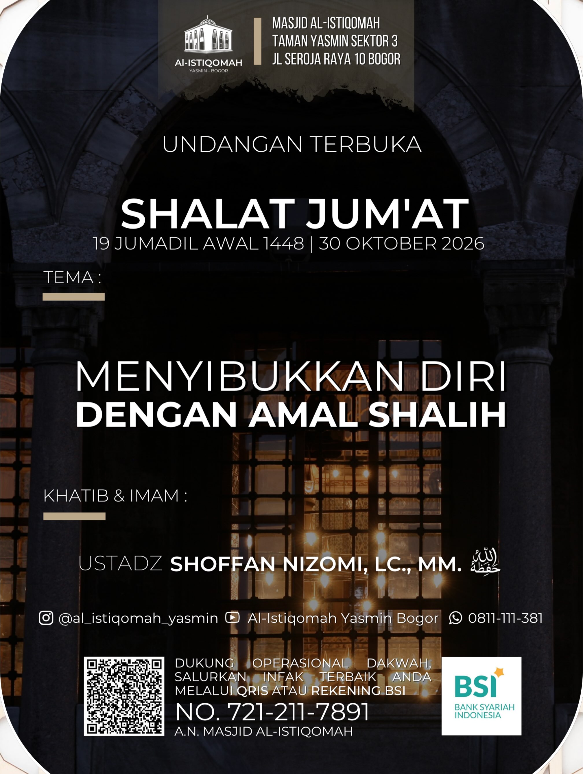Poster asli dari @al_istiqomah_yasmin