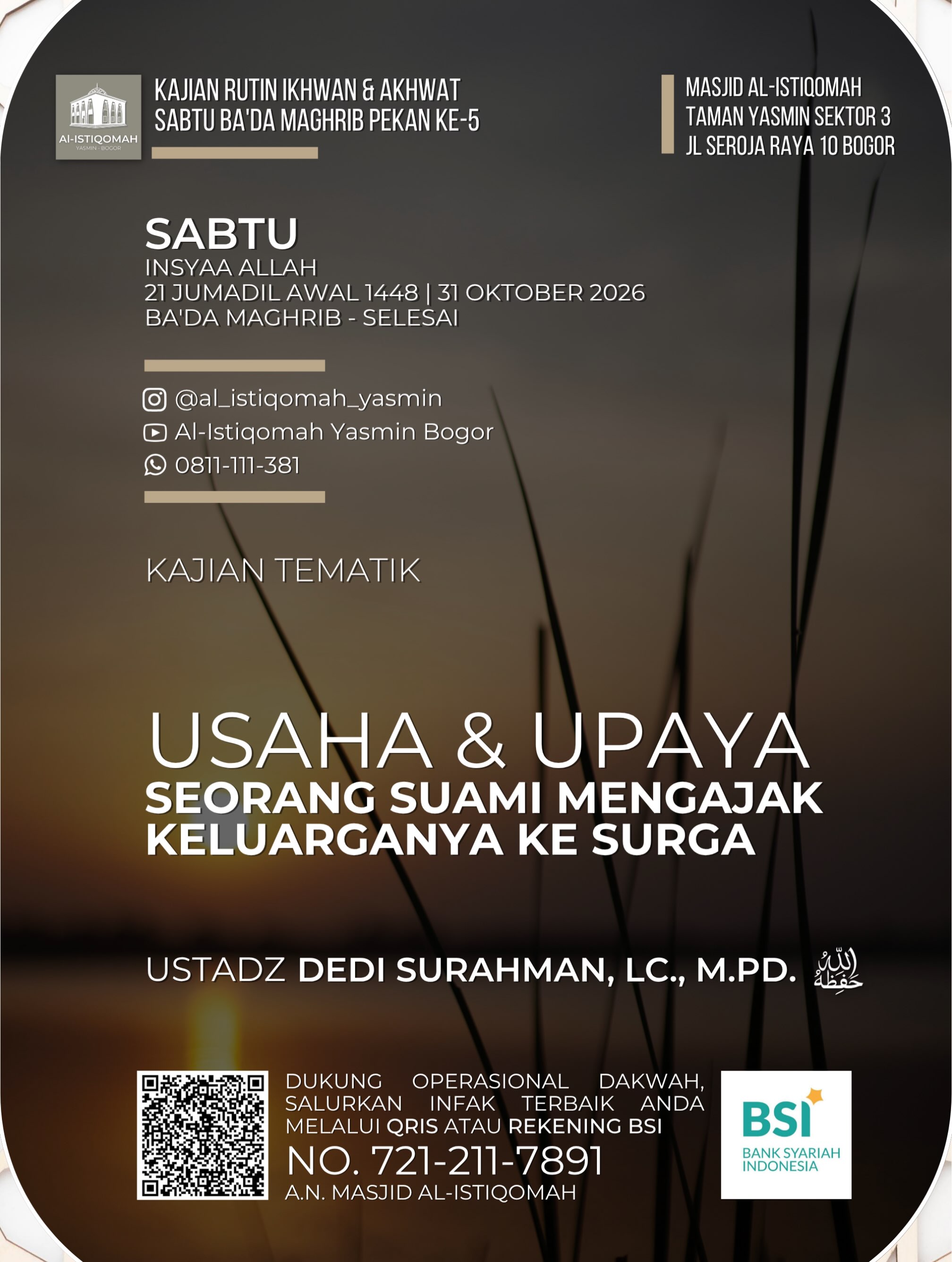 Poster asli dari @al_istiqomah_yasmin