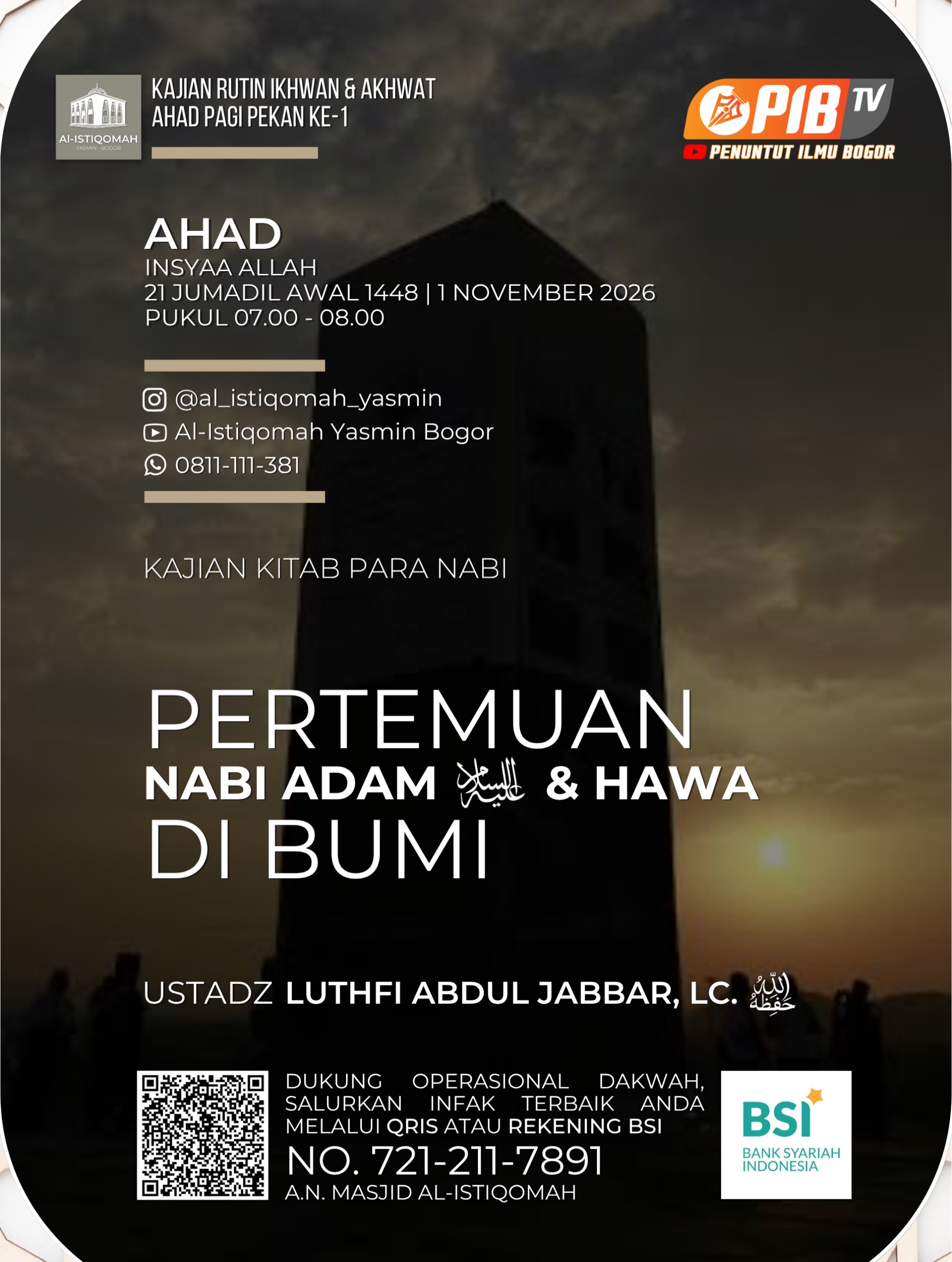 Poster asli dari @al_istiqomah_yasmin