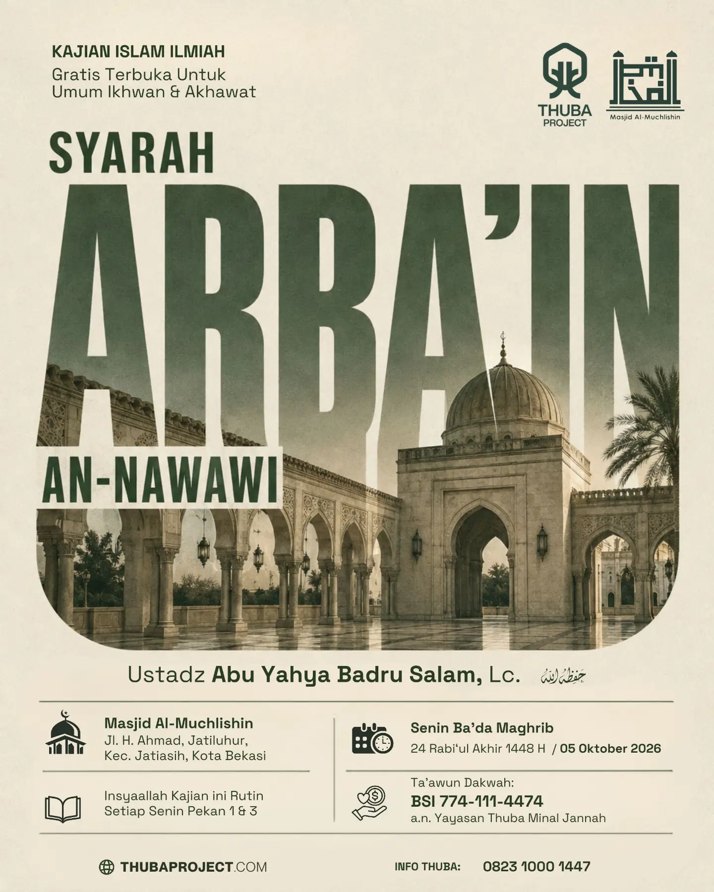 Poster asli dari @thubaproject