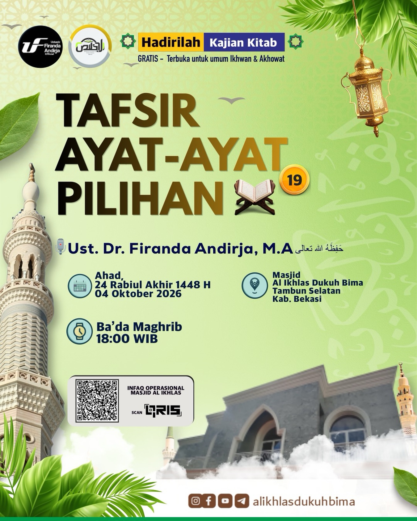 Poster asli dari @alikhlasdukuhbima