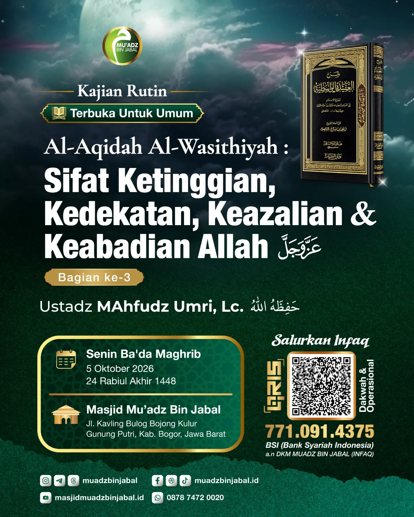 Poster asli dari @muadzbinjabal
