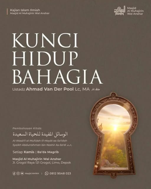 Poster asli dari @masjid.amwa