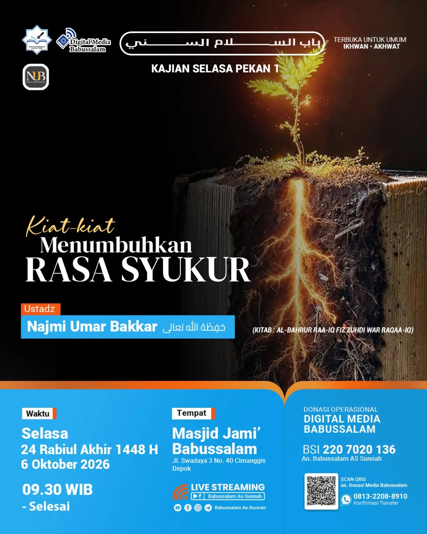Poster asli dari @babussalam_assunnah