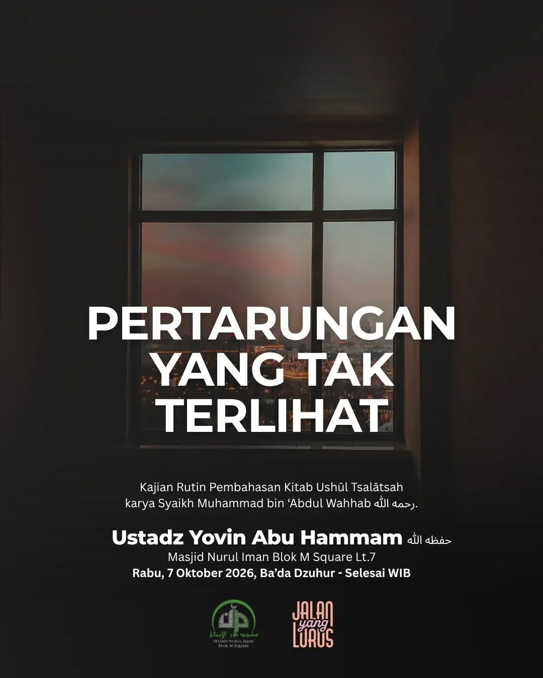 Poster asli dari @masjidnuruliman