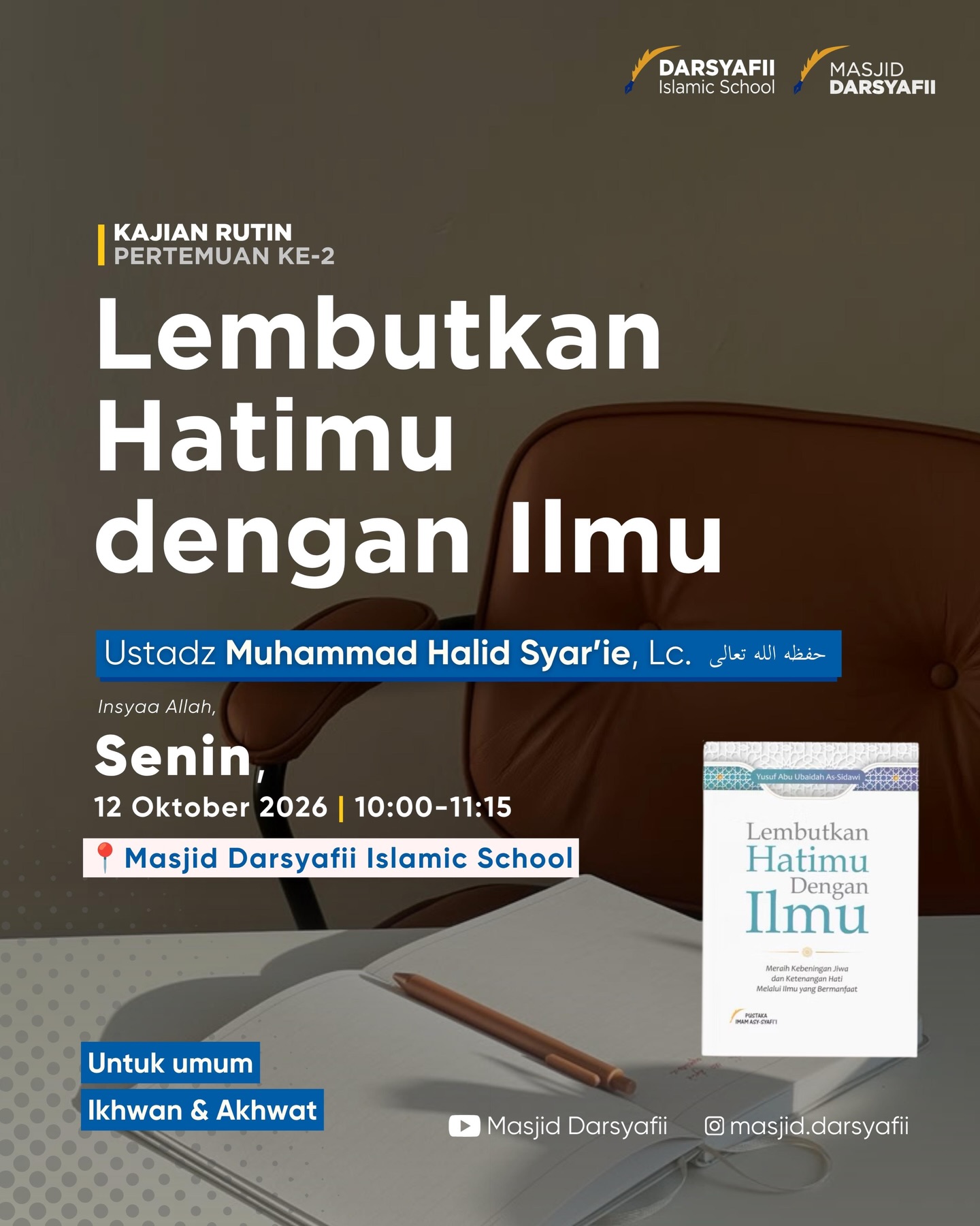 Poster asli dari @masjid.darsyafii
