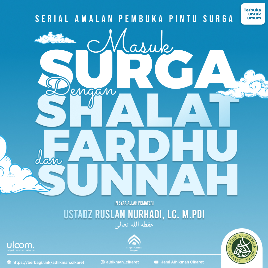 Poster asli dari @alhikmah_cikaret