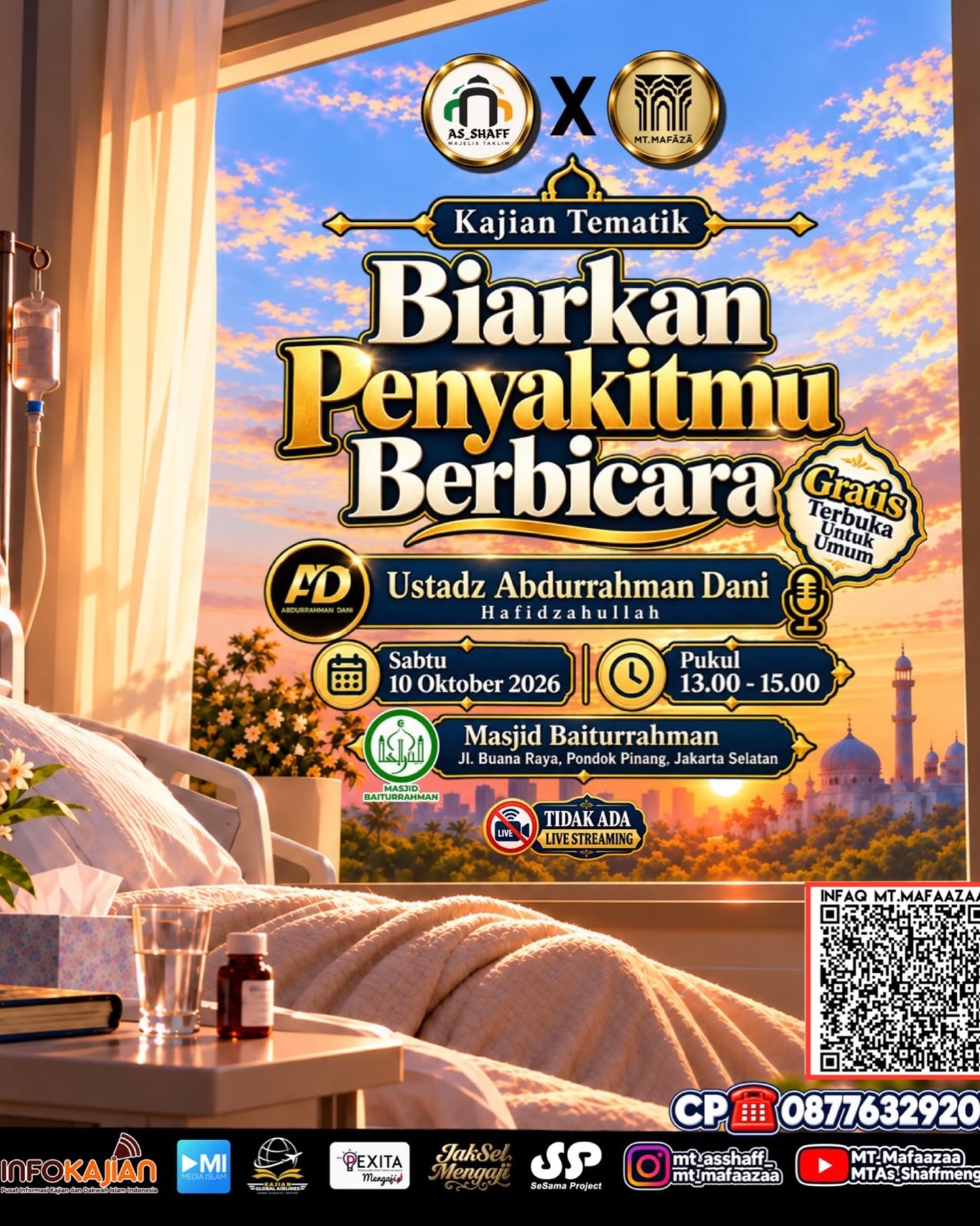 Poster asli dari @mosquebaiturrahman