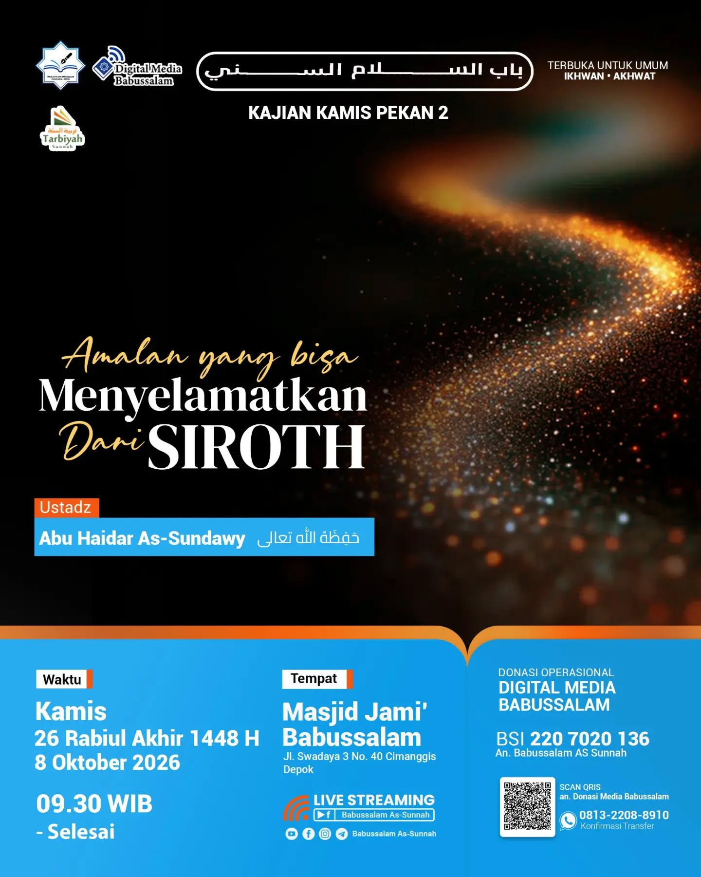 Poster asli dari @babussalam_assunnah