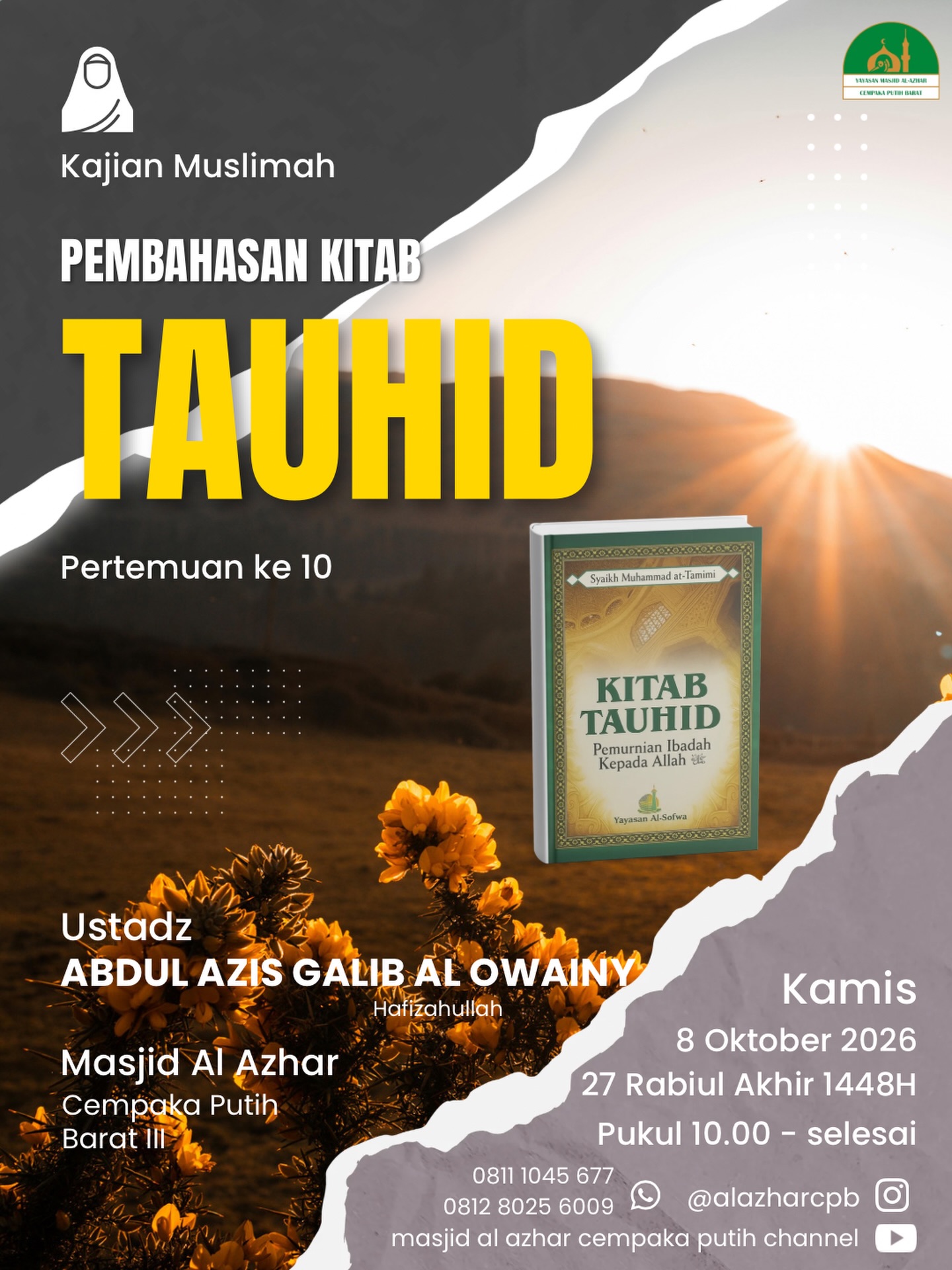Poster asli dari @alazharcpb