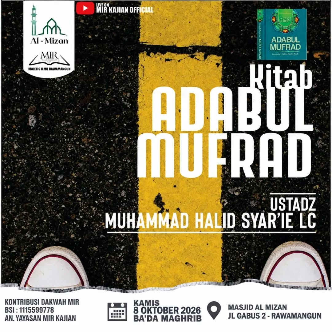 Poster asli dari @mir_kajian_official