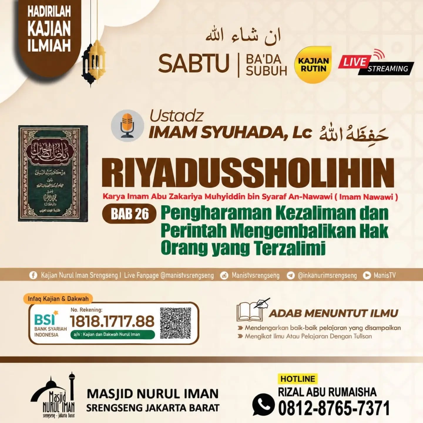 Poster asli dari @manistvsrengseng