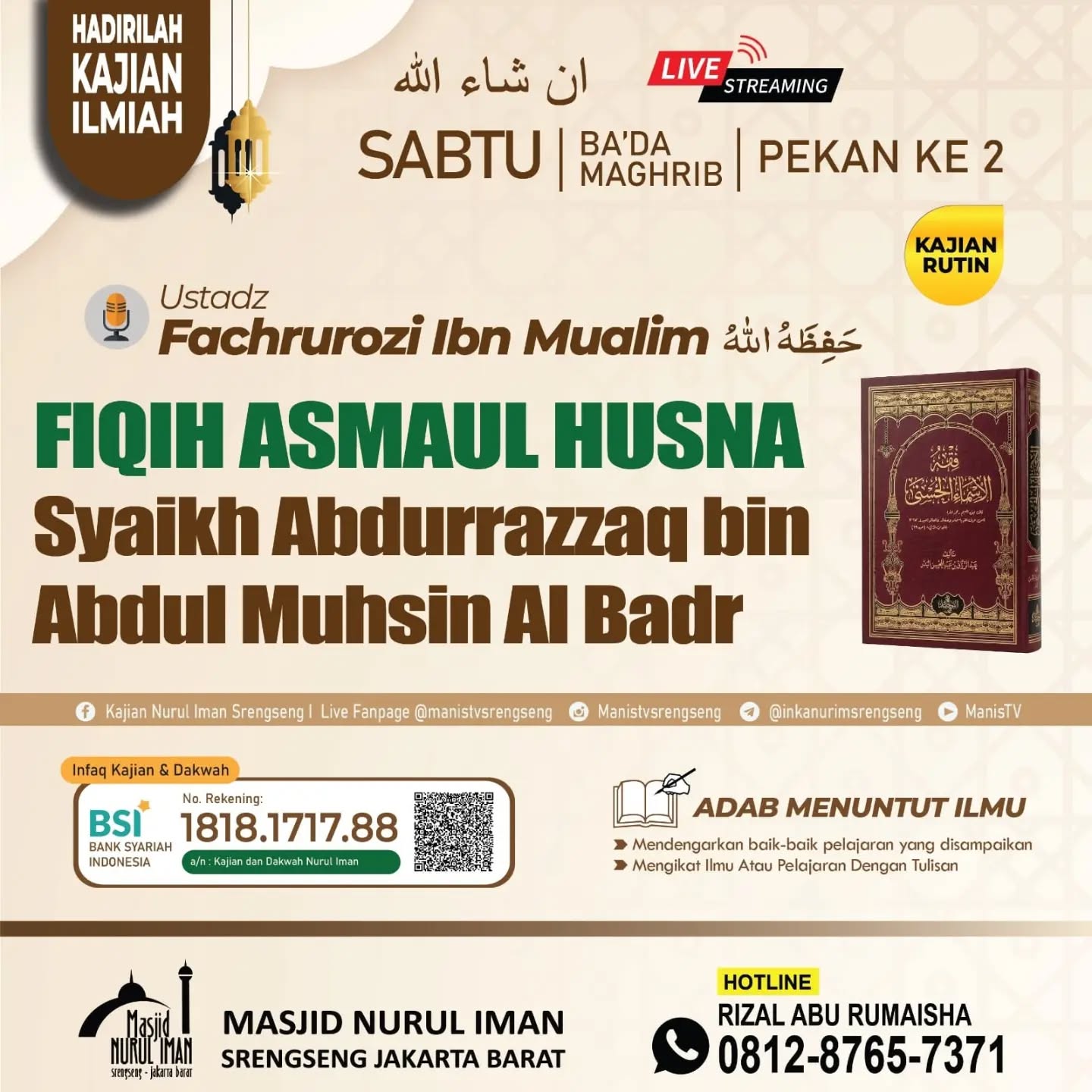 Poster asli dari @manistvsrengseng