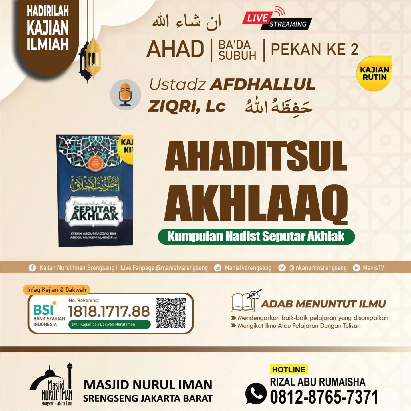 Poster asli dari @manistvsrengseng