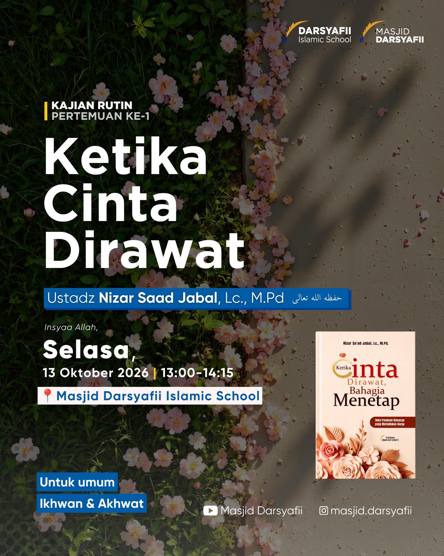 Poster asli dari @masjid.darsyafii