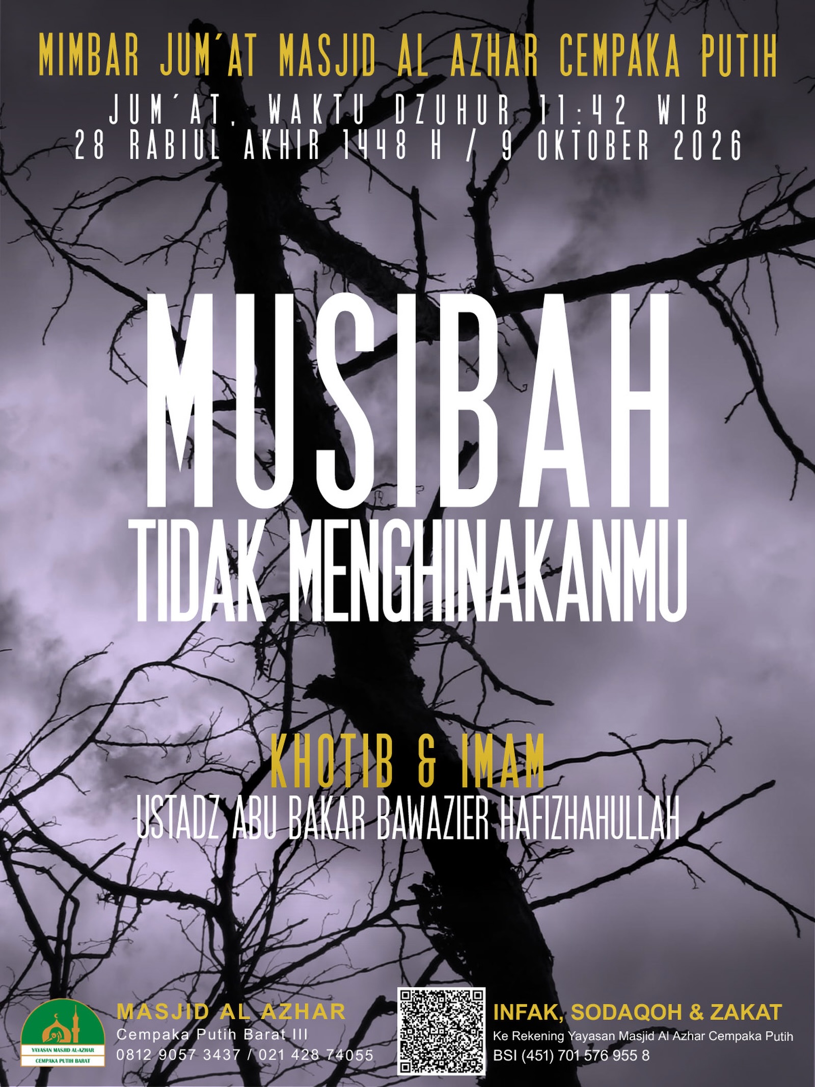 Poster asli dari @alazharcpb