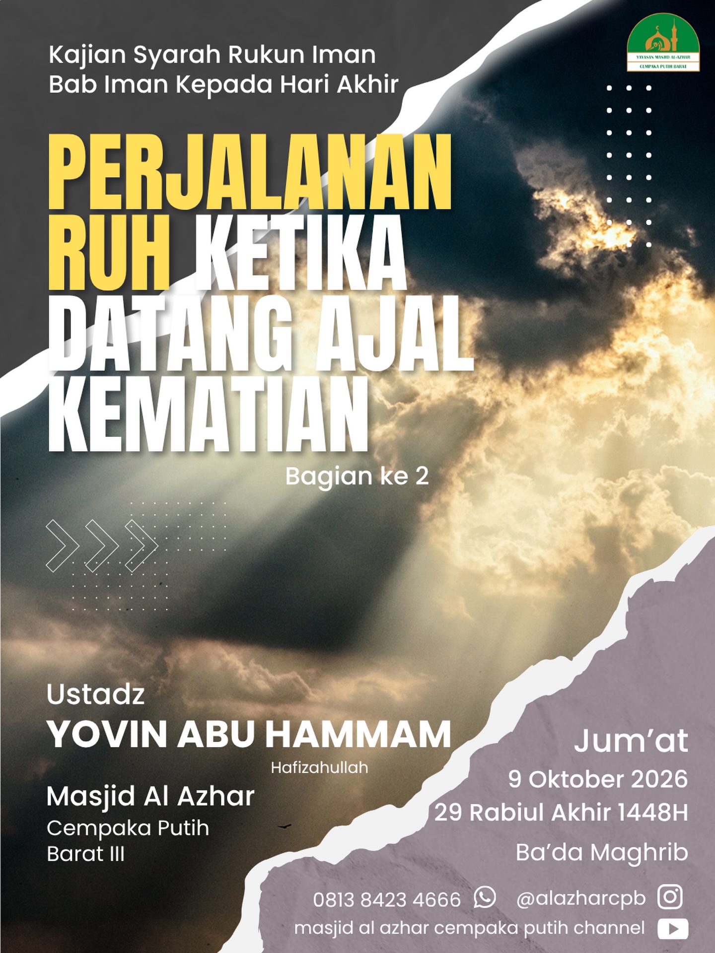 Poster asli dari @alazharcpb
