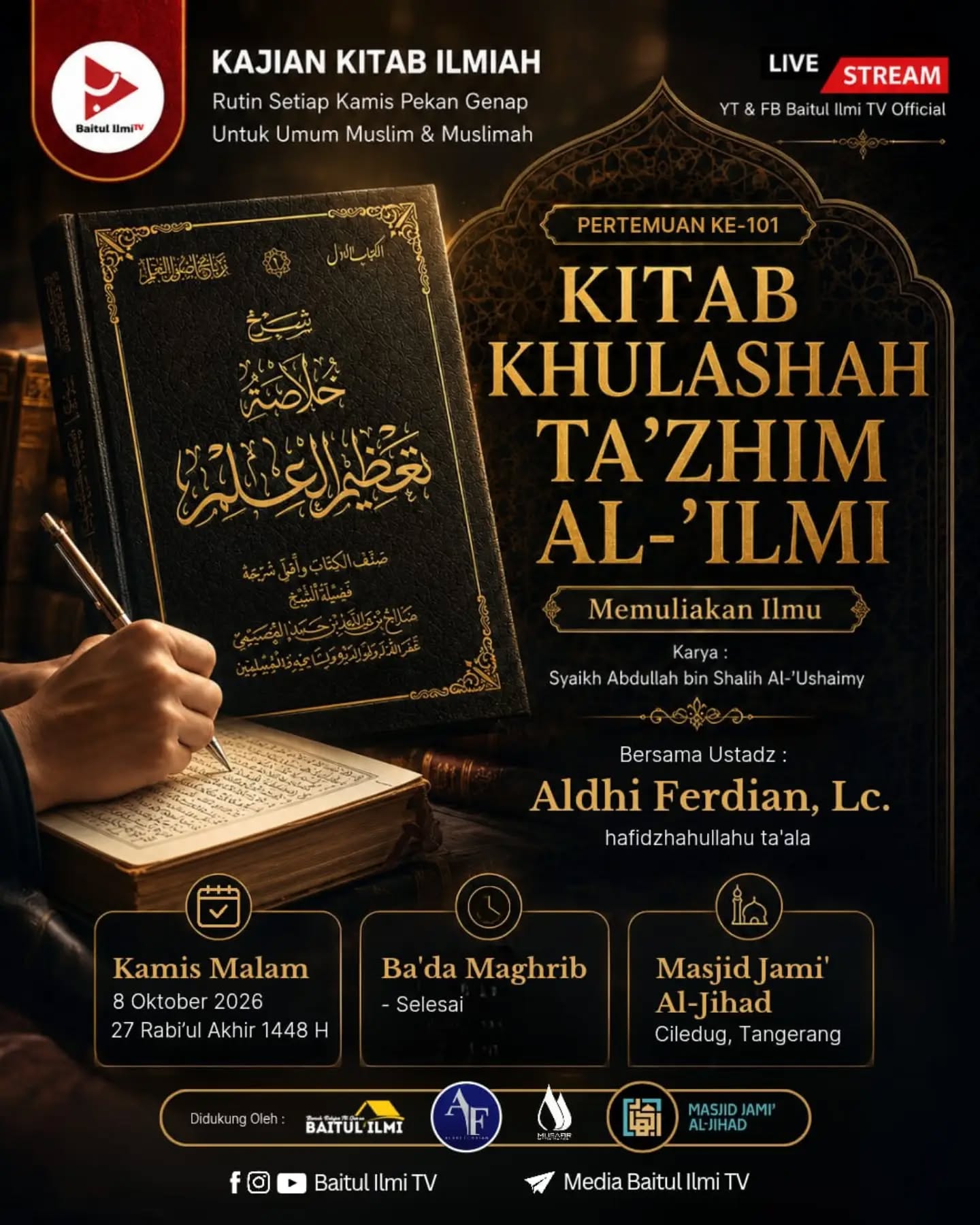 Poster asli dari @masjid.jamialjihad