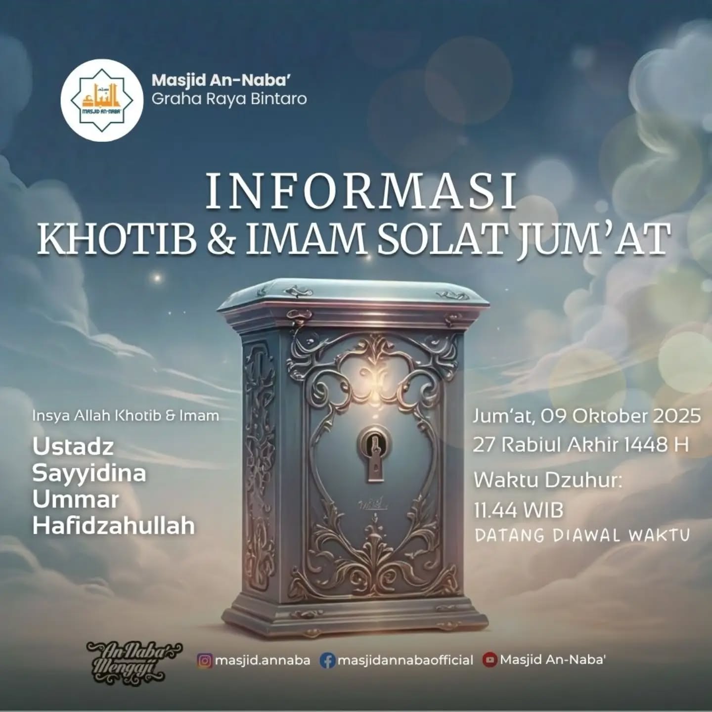 Poster asli dari @masjid.annaba