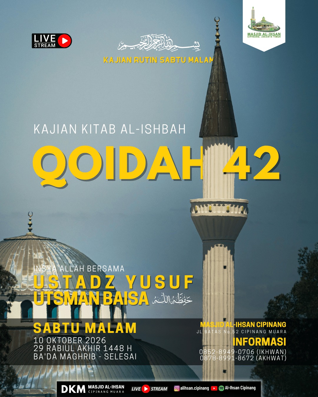 Poster asli dari @alihsan.cipinang