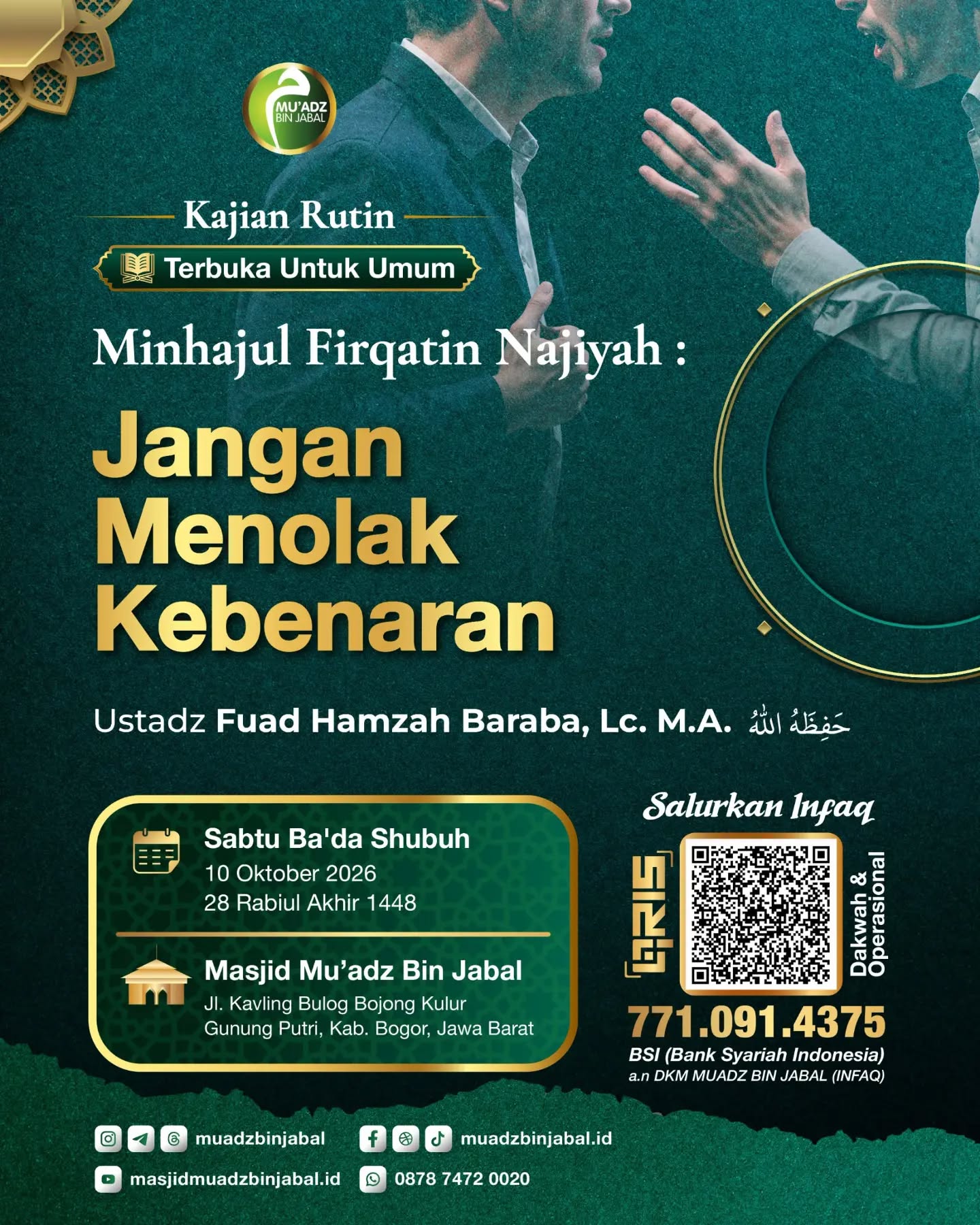Poster asli dari @muadzbinjabal