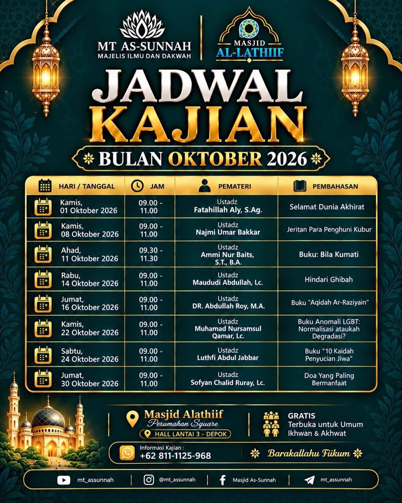 Poster asli dari @mt.assunnah