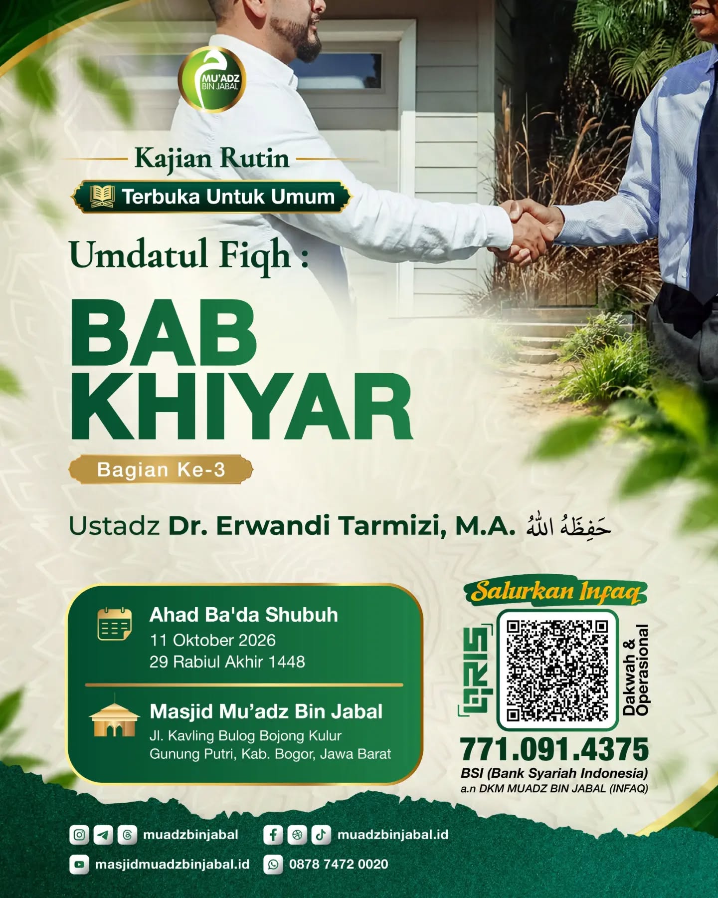 Poster asli dari @muadzbinjabal