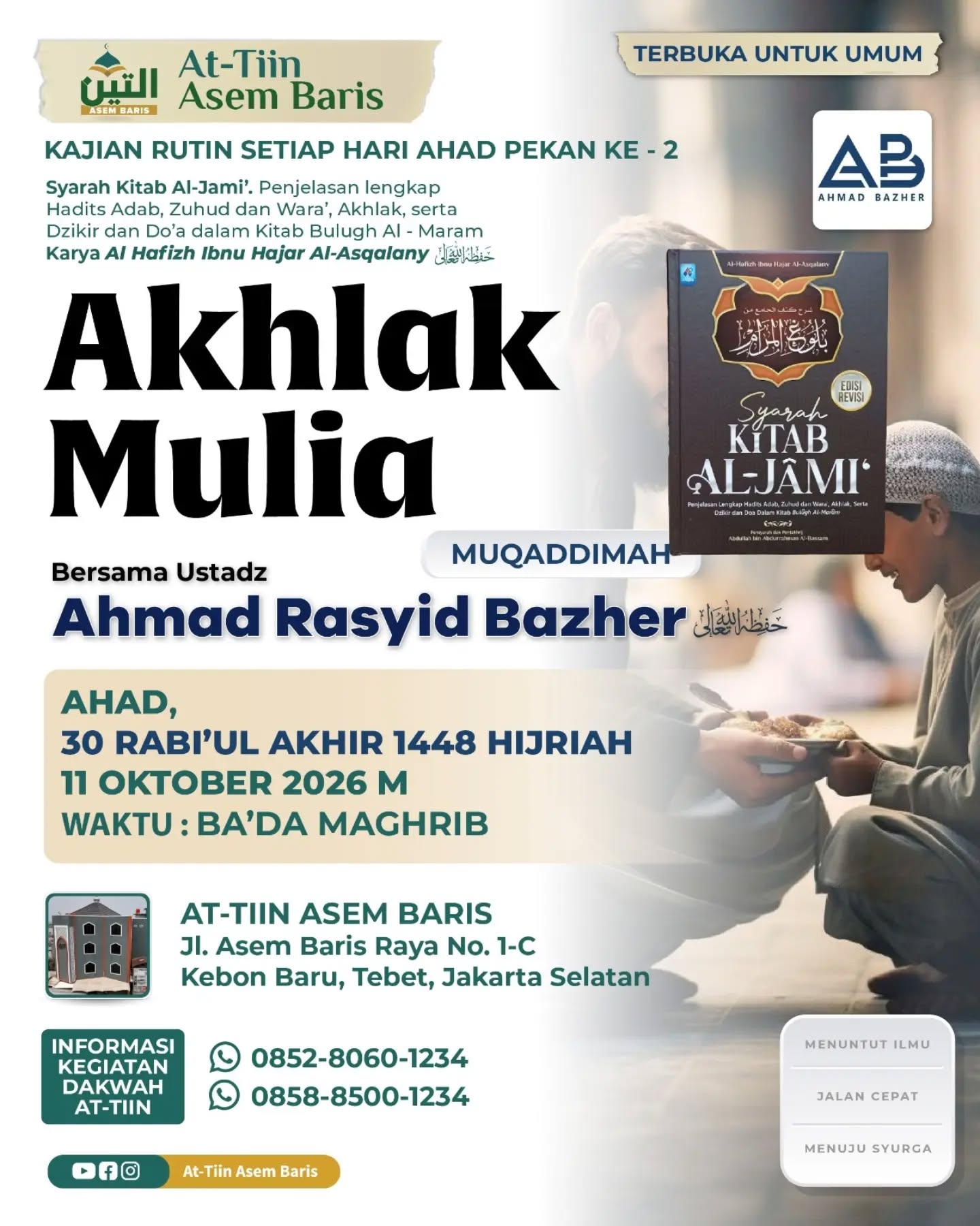Poster asli dari @masjidattiinasembaris