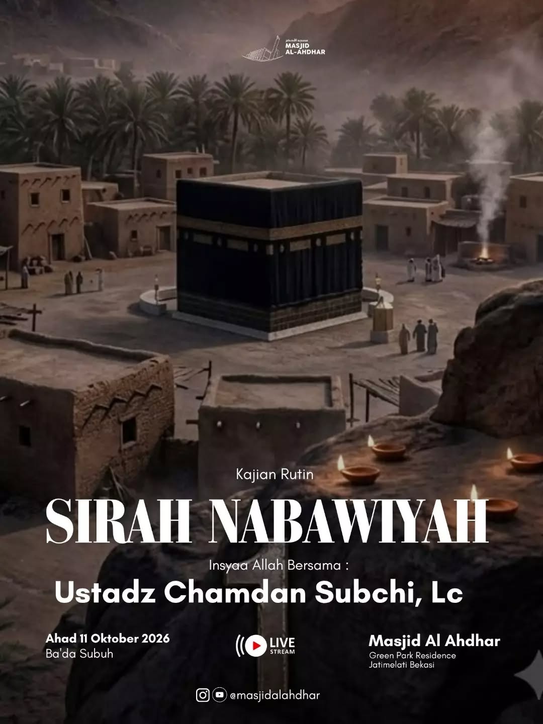 Poster asli dari @masjidalahdhar