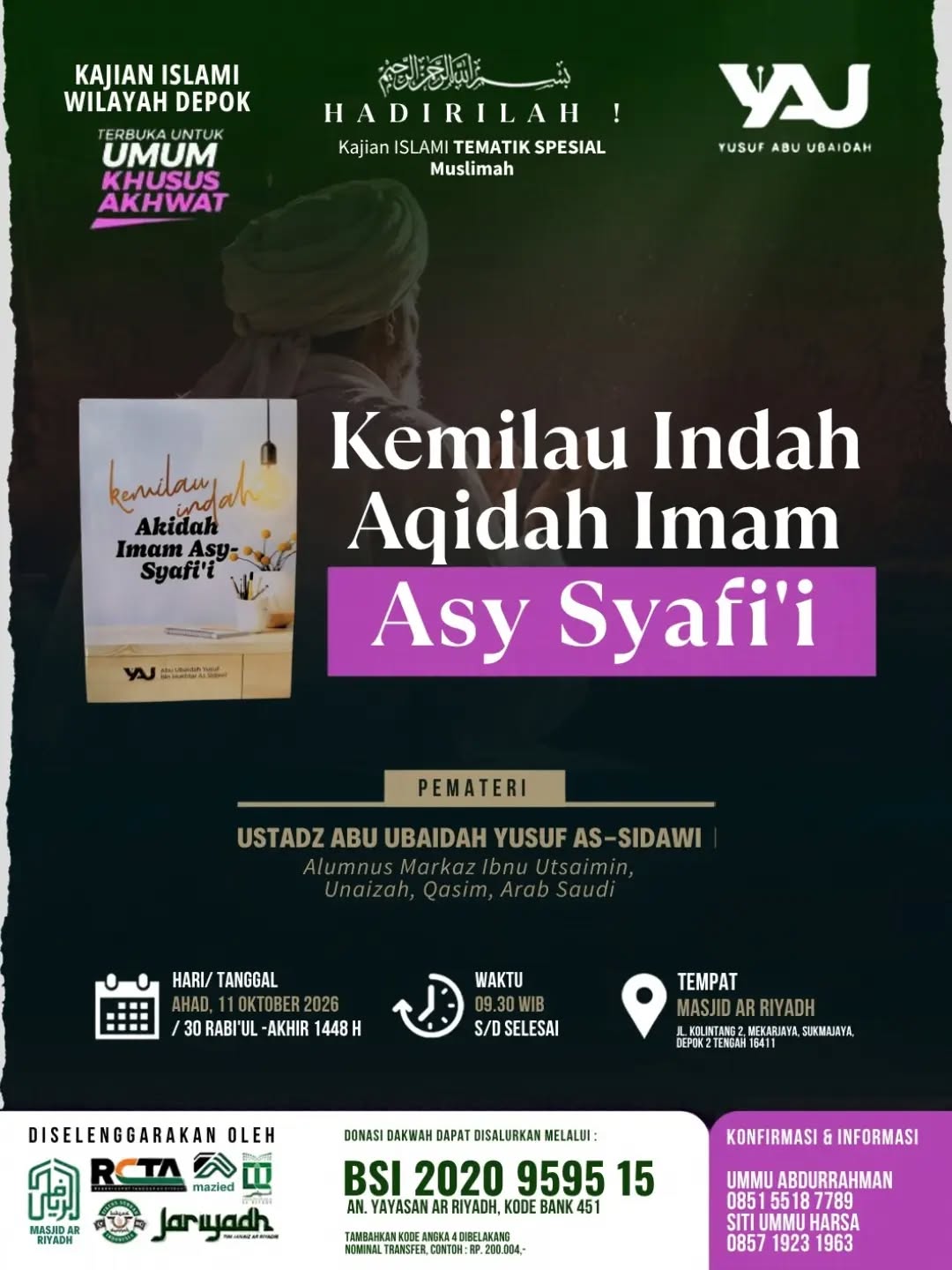 Poster asli dari @mtarriyadh_depok