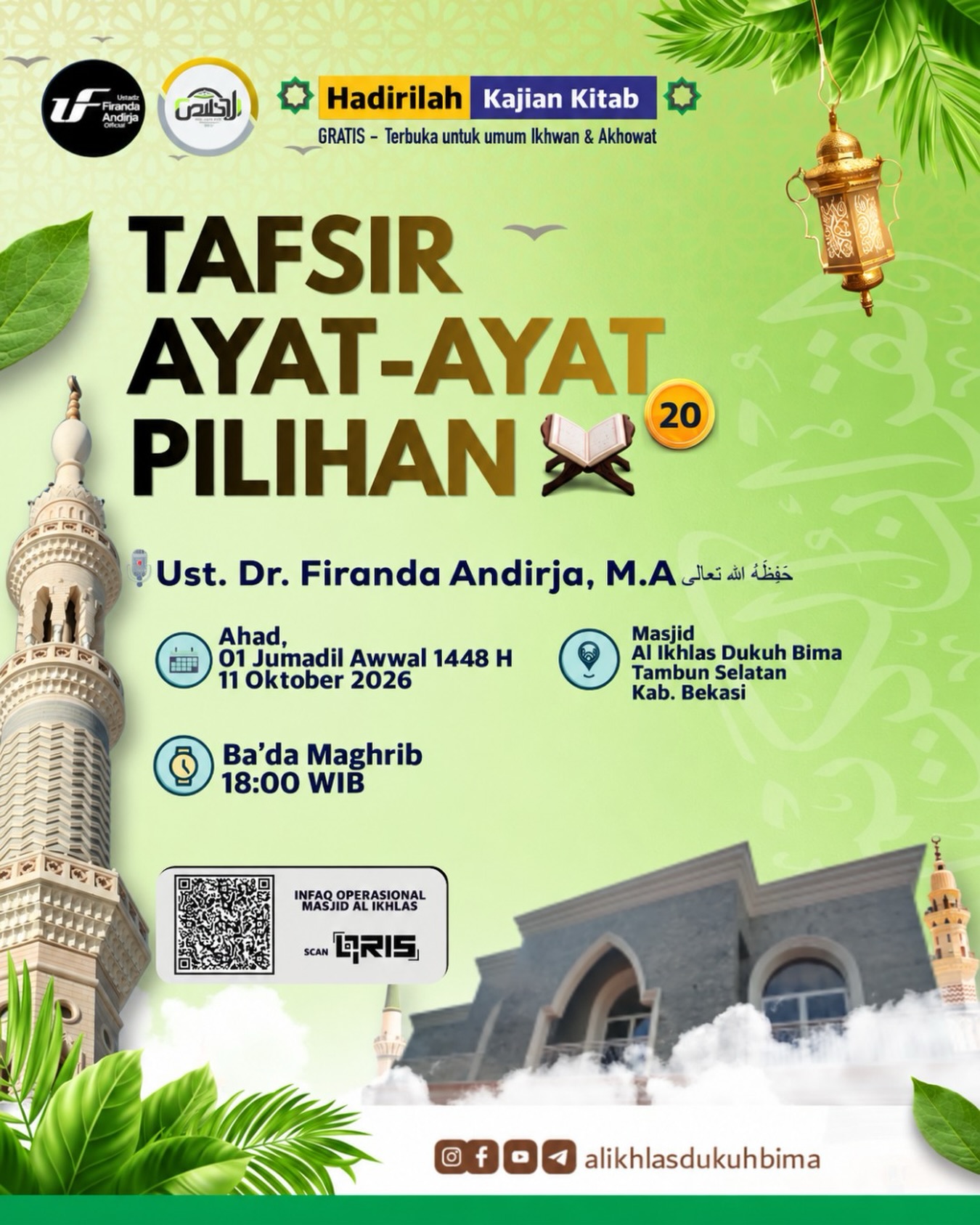 Poster asli dari @alikhlasdukuhbima