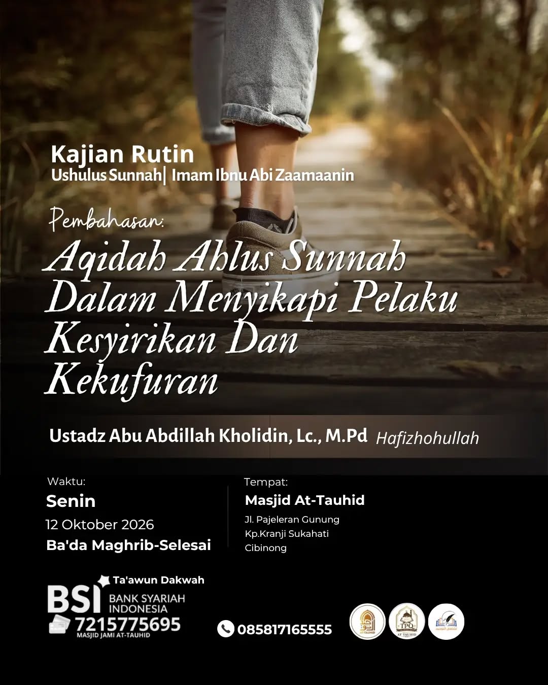 Poster asli dari @masjid.attauhid1