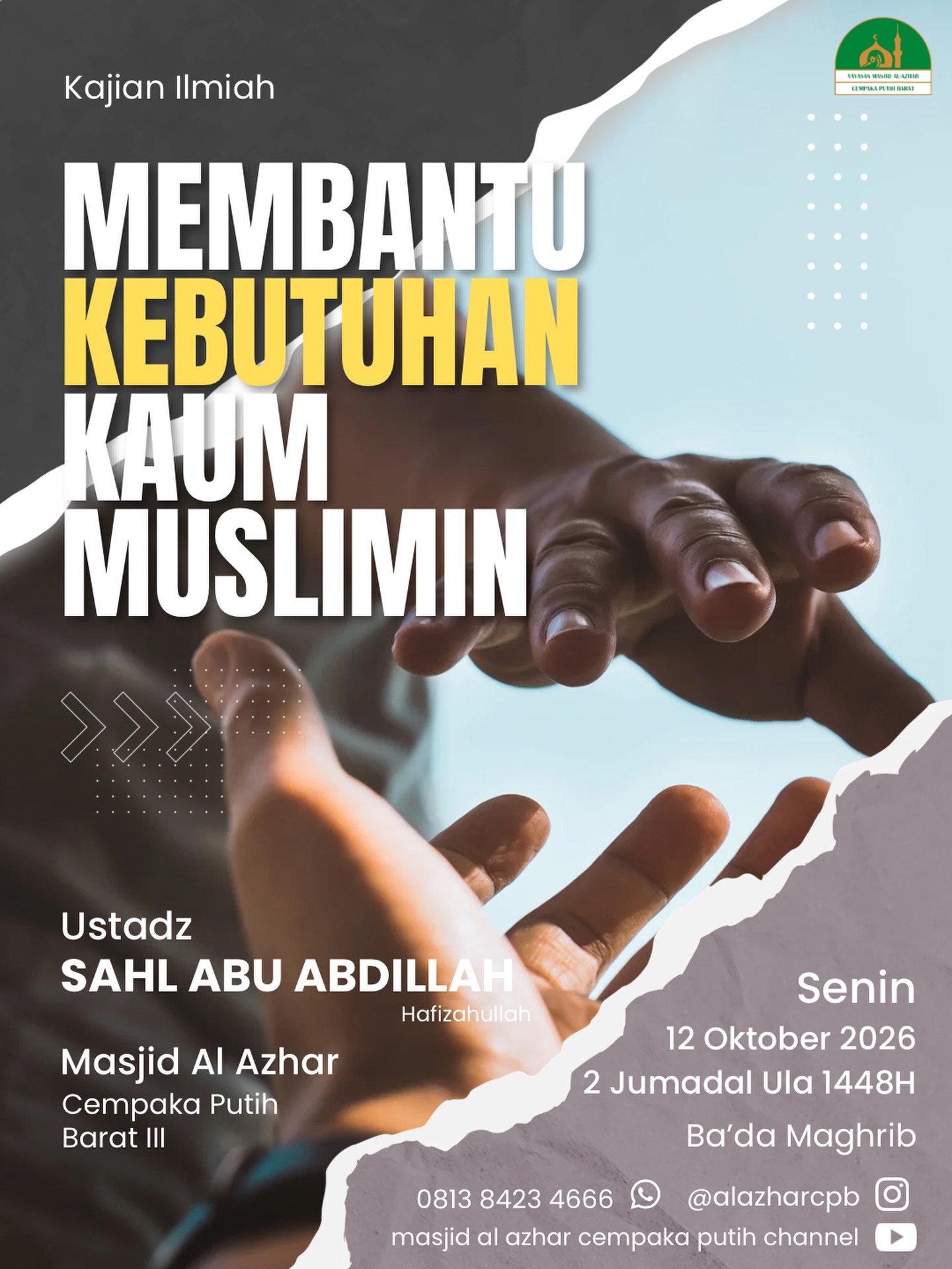 Poster asli dari @alazharcpb