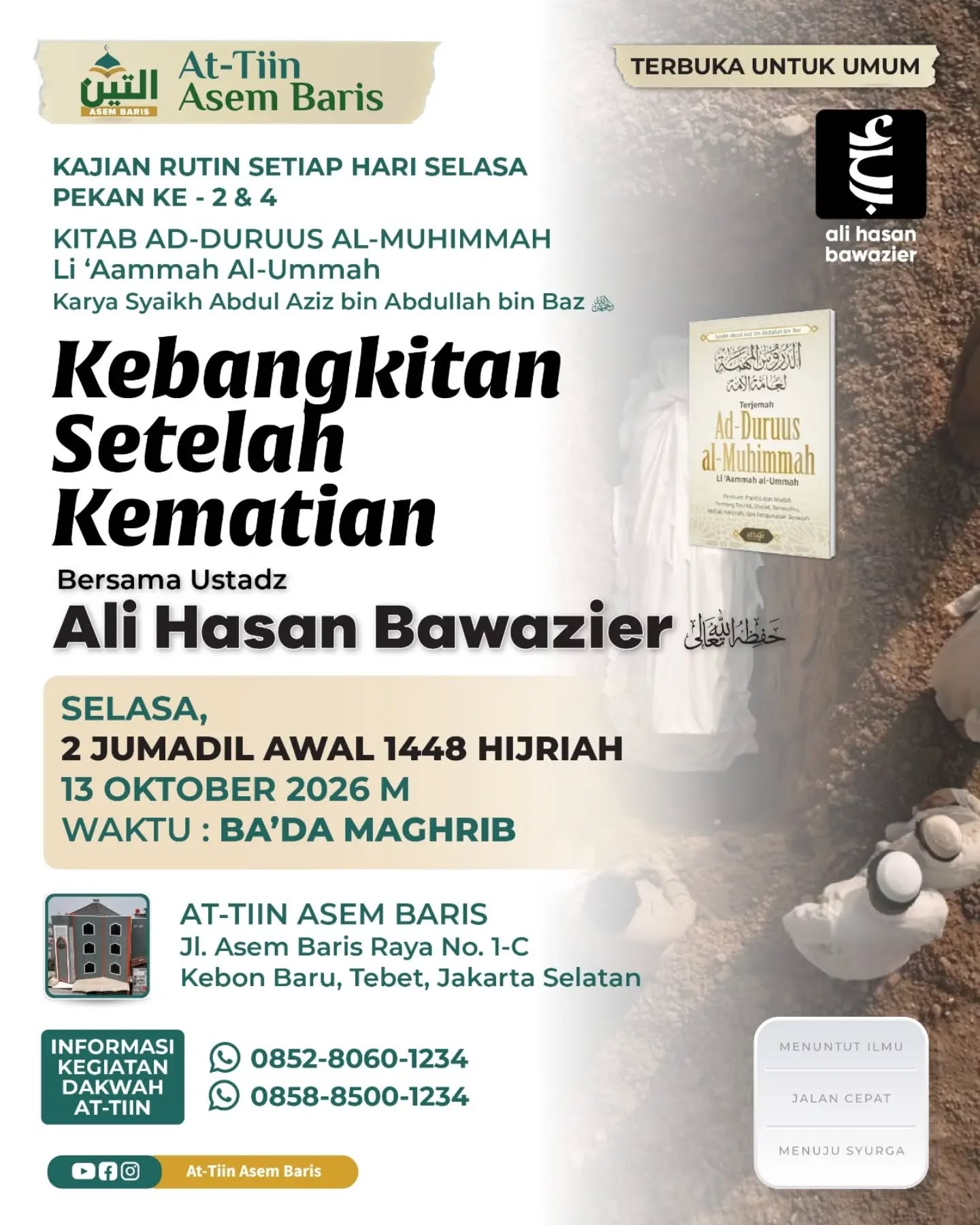 Poster asli dari @masjidattiinasembaris