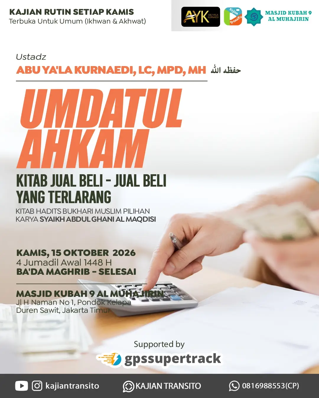 Poster asli dari @kajiantransito