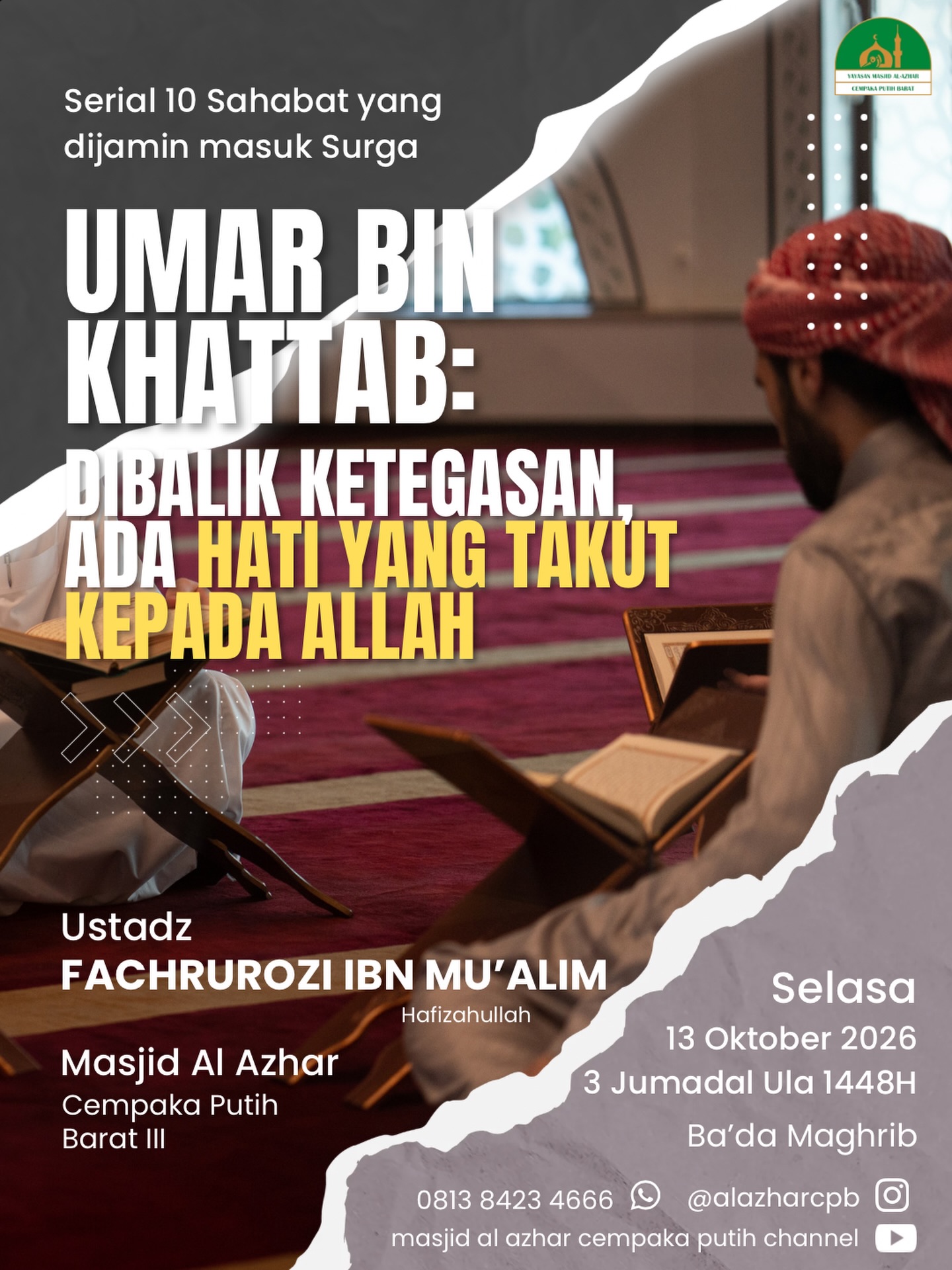 Poster asli dari @alazharcpb