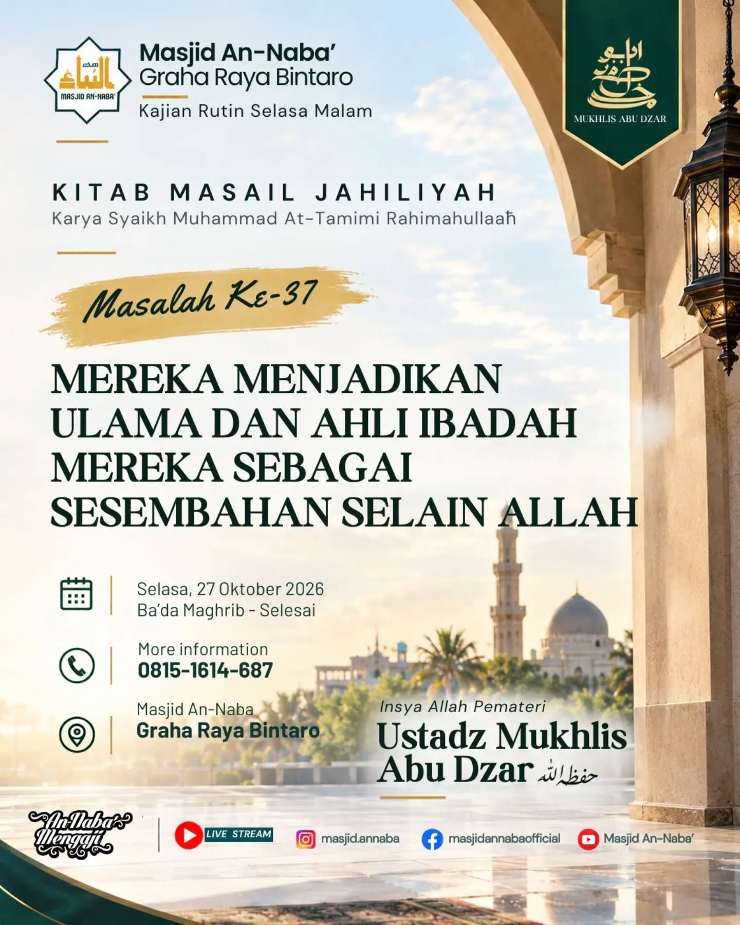 Poster asli dari @masjid.annaba
