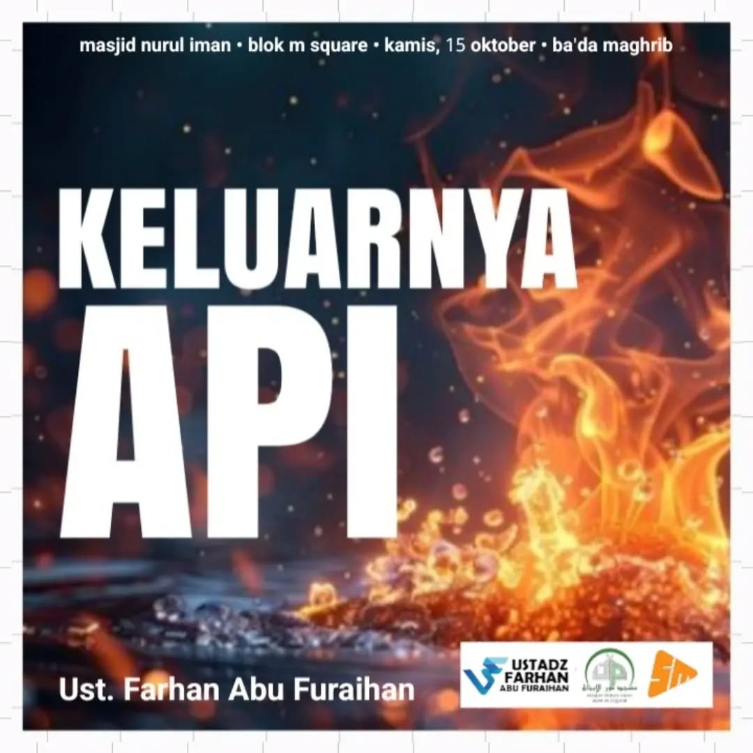 Poster asli dari @masjidnuruliman