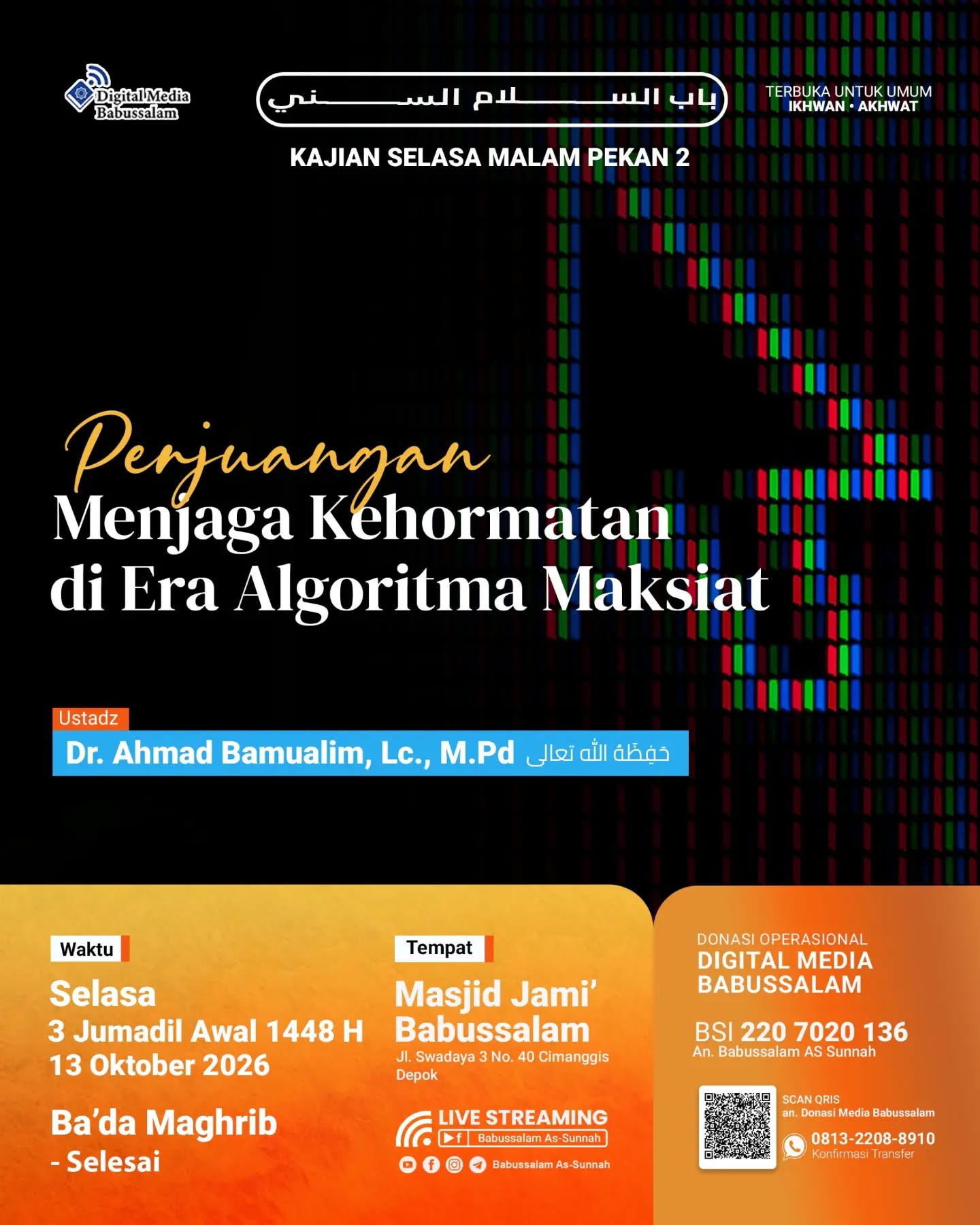 Poster asli dari @babussalam_assunnah
