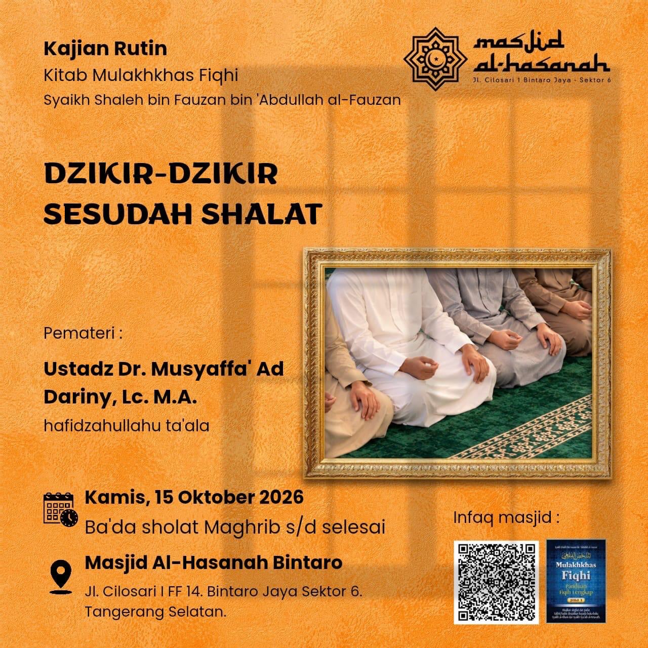 Poster asli dari @masjidalhasanahbintaro