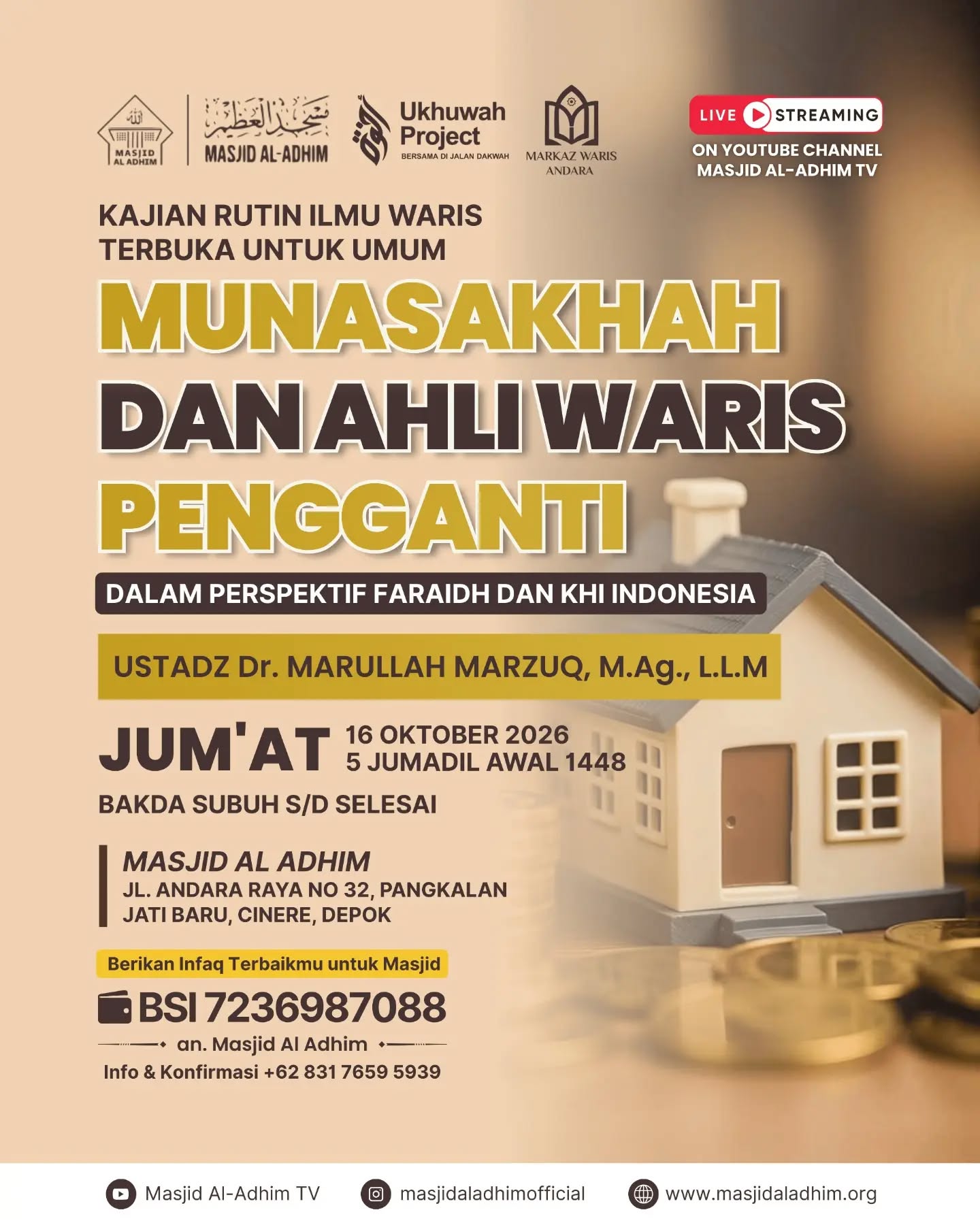 Poster asli dari @masjidaladhimofficial