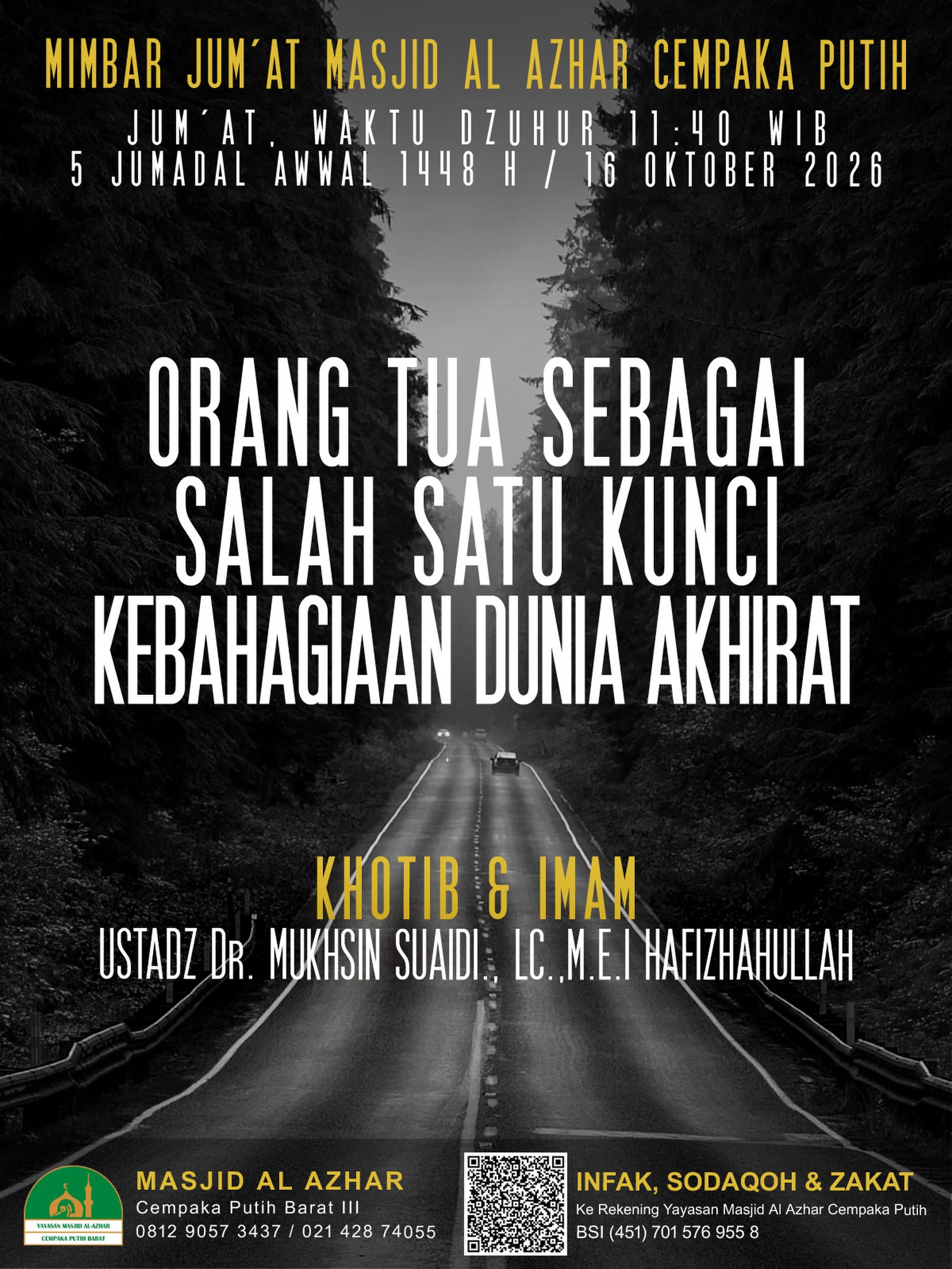 Poster asli dari @alazharcpb