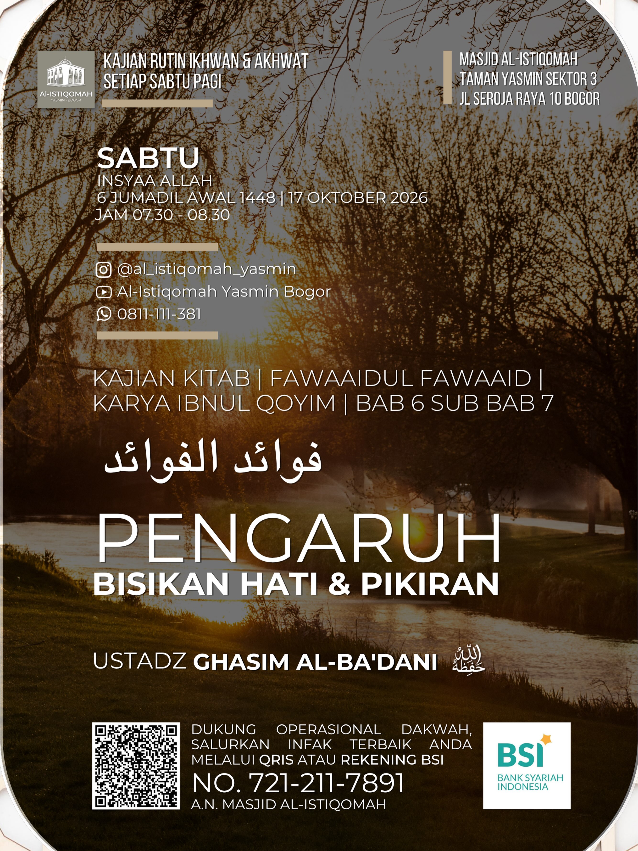 Poster asli dari @al_istiqomah_yasmin