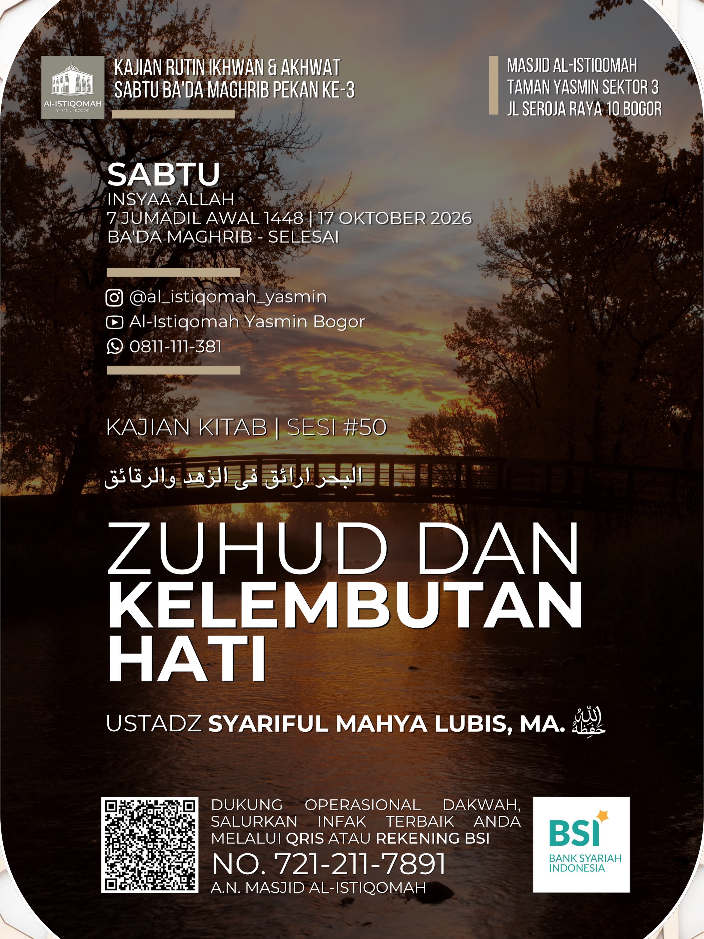 Poster asli dari @al_istiqomah_yasmin