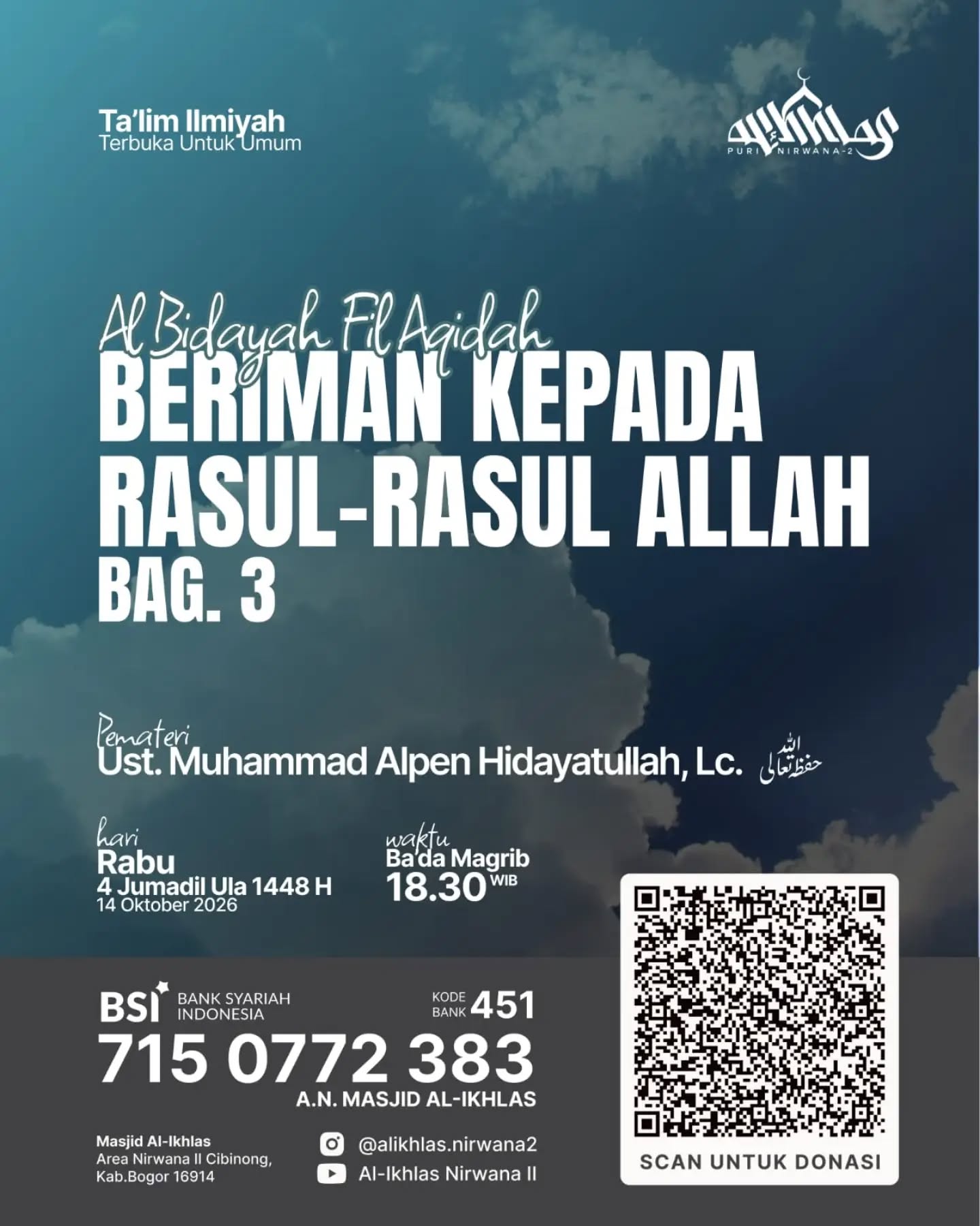 Poster asli dari @alikhlas.nirwana2
